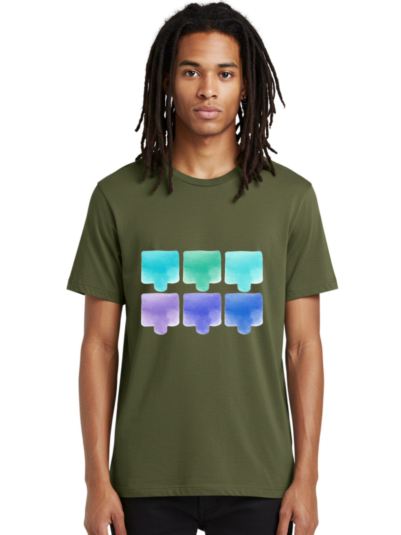 Watercolor-Popsicles Men'S Graphic Tee, 100% Cotton, Comfortable Casual Summer Wear, Machine Washable, Vintage Camera, Old Camera, Antique Camera, Black Camera, Classic Photography, Photography Equipment, Nostalgic Device, Film Camera, Baj868