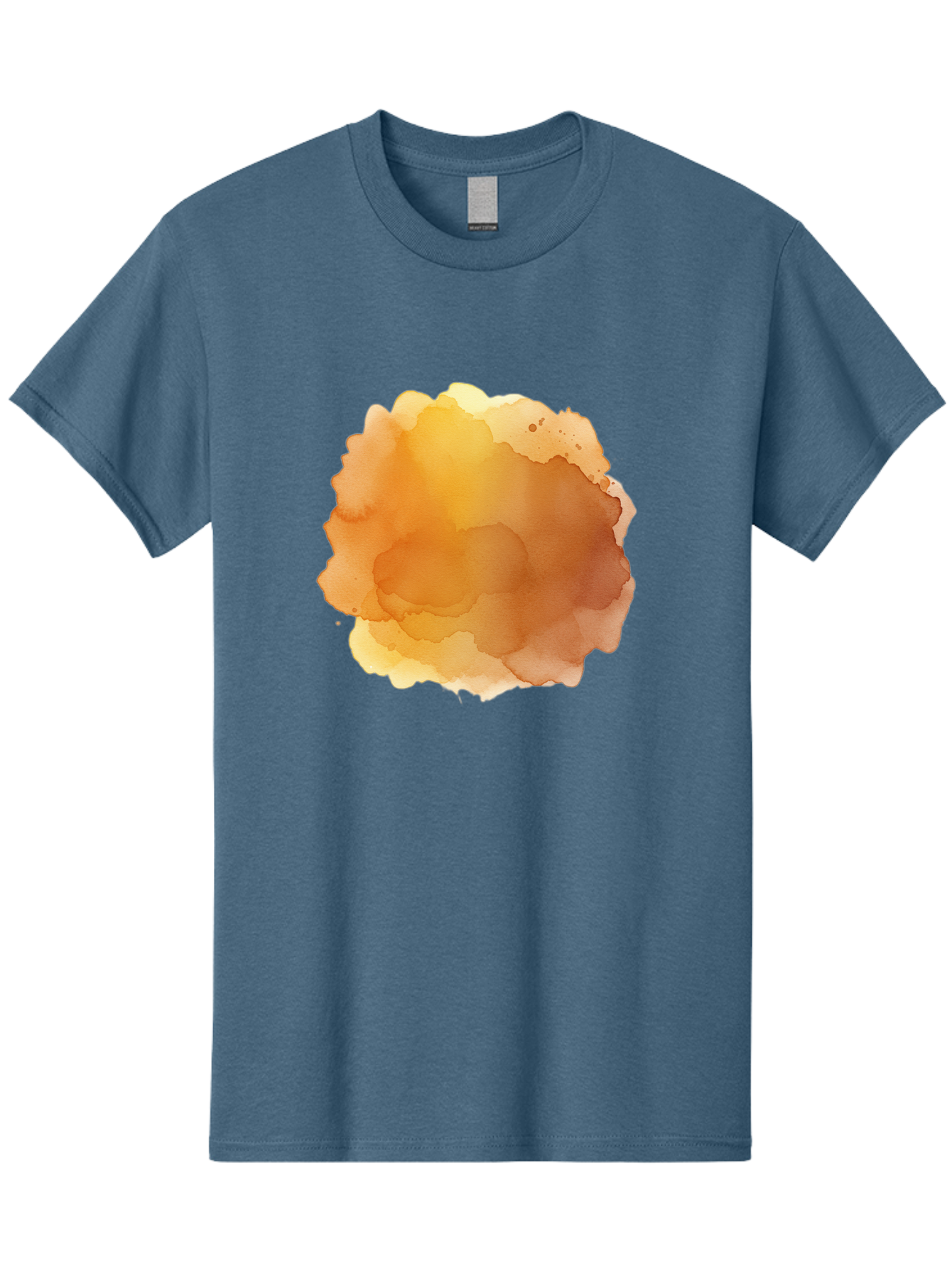 Watercolor-Stain Men'S Graphic Tee, 100% Cotton, Comfortable Casual Summer Wear, Machine Washable, Vintage Camera, Old Camera, Antique Camera, Black Camera, Classic Photography, Photography Equipment, Nostalgic Device, Film Camera, Camera Art Baj870