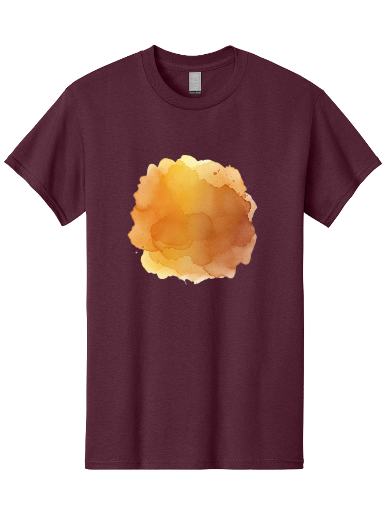 Watercolor-Stain Men'S Graphic Tee, 100% Cotton, Comfortable Casual Summer Wear, Machine Washable, Vintage Camera, Old Camera, Antique Camera, Black Camera, Classic Photography, Photography Equipment, Nostalgic Device, Film Camera, Camera Art Baj870
