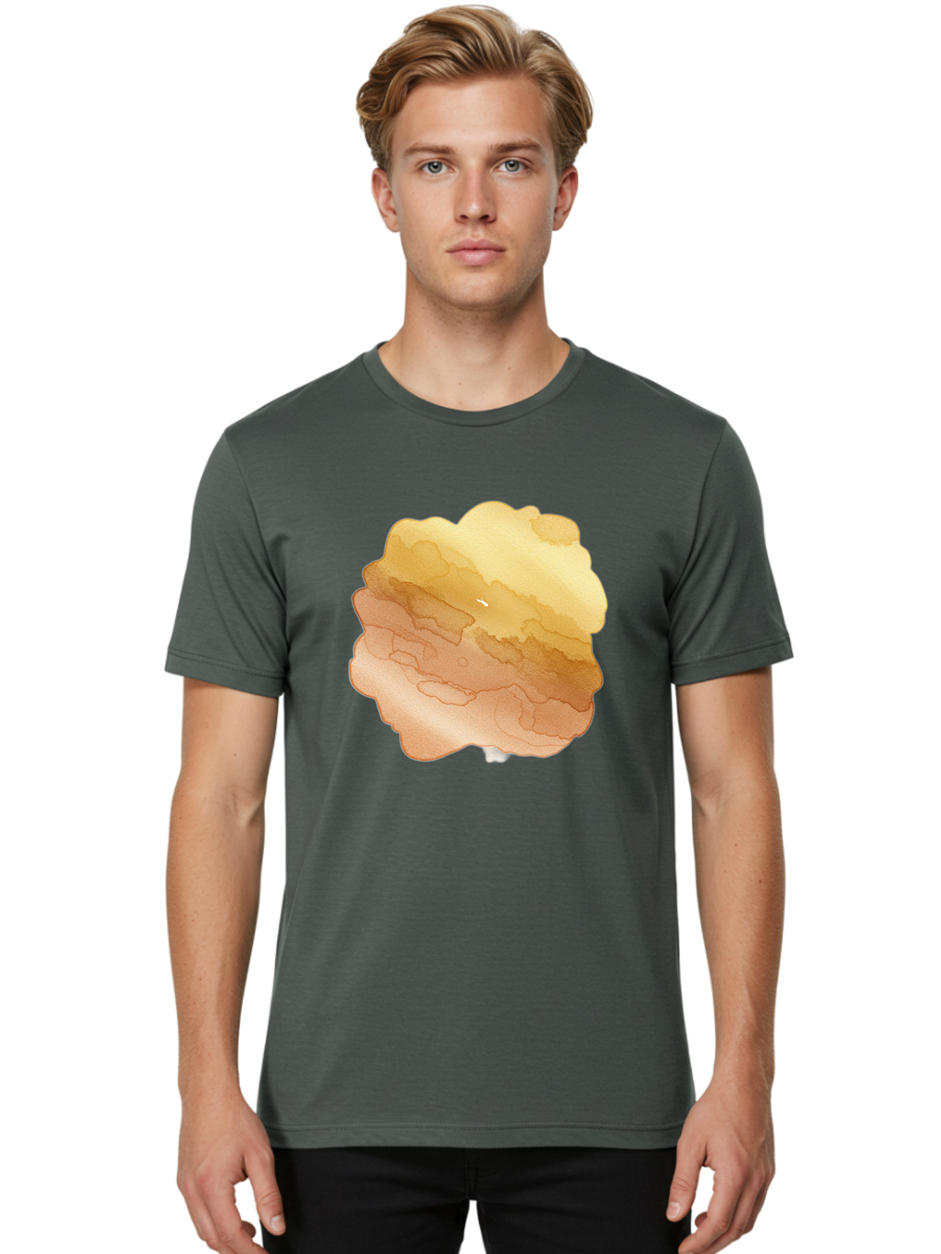 Watercolor-Tree Men'S Graphic Tee, 100% Cotton, Comfortable Casual Summer Wear, Machine Washable, Vintage Camera, Old Camera, Antique Camera, Black Camera, Classic Photography, Photography Equipment, Nostalgic Device, Film Camera, Camera Art Baj871