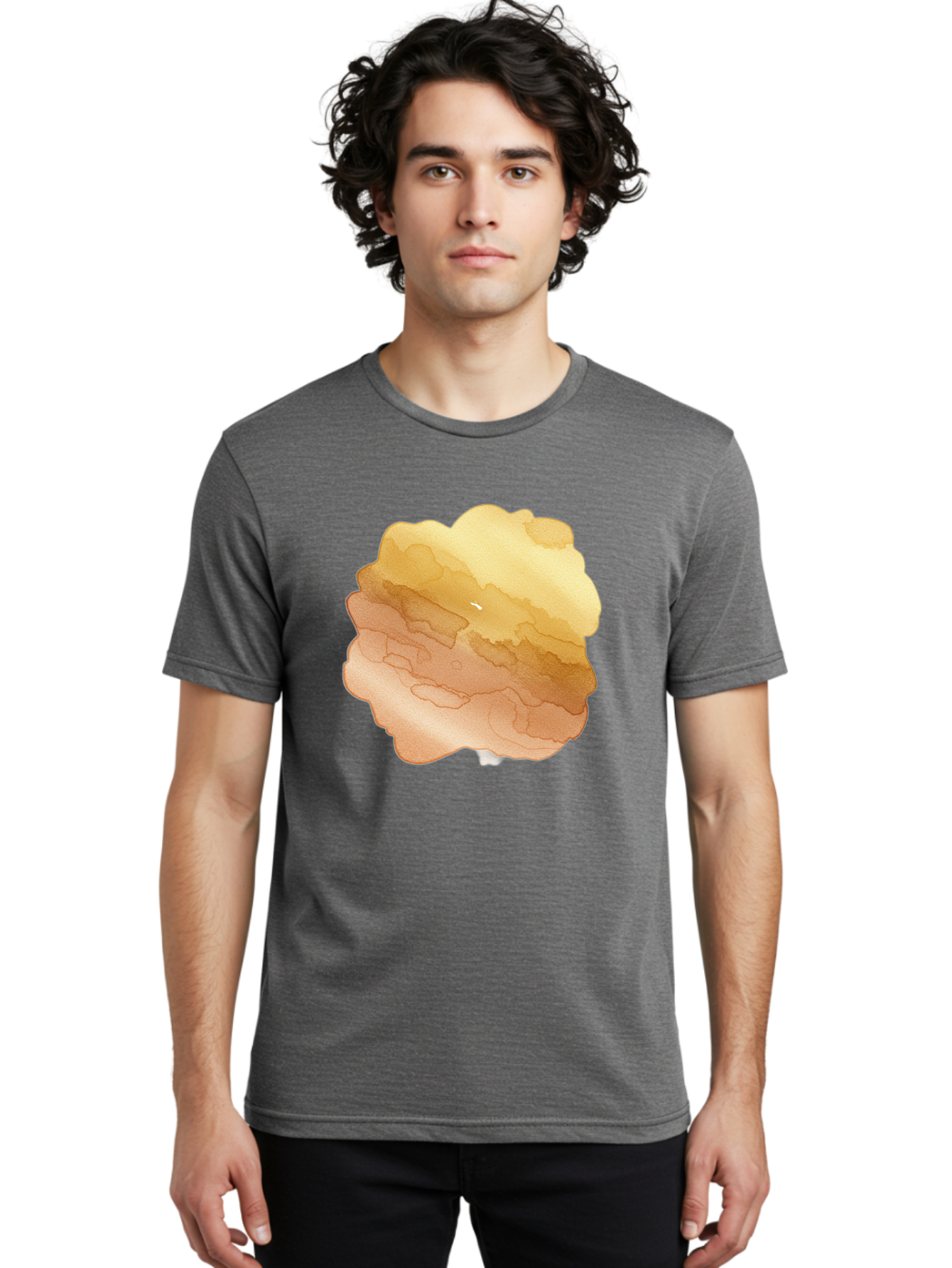 Watercolor-Tree Men'S Graphic Tee, 100% Cotton, Comfortable Casual Summer Wear, Machine Washable, Vintage Camera, Old Camera, Antique Camera, Black Camera, Classic Photography, Photography Equipment, Nostalgic Device, Film Camera, Camera Art Baj871