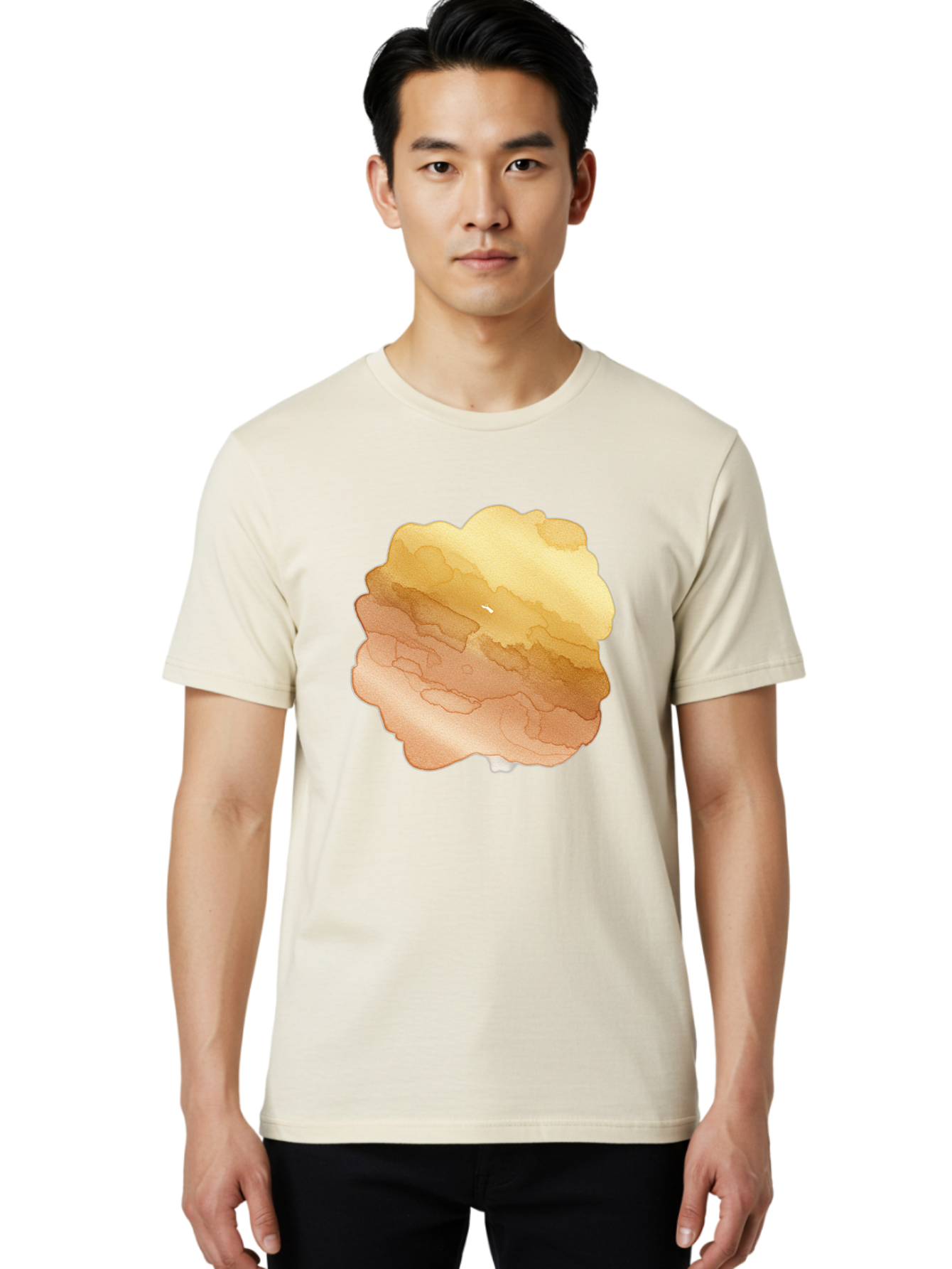 Watercolor-Tree Men'S Graphic Tee, 100% Cotton, Comfortable Casual Summer Wear, Machine Washable, Vintage Camera, Old Camera, Antique Camera, Black Camera, Classic Photography, Photography Equipment, Nostalgic Device, Film Camera, Camera Art Baj871