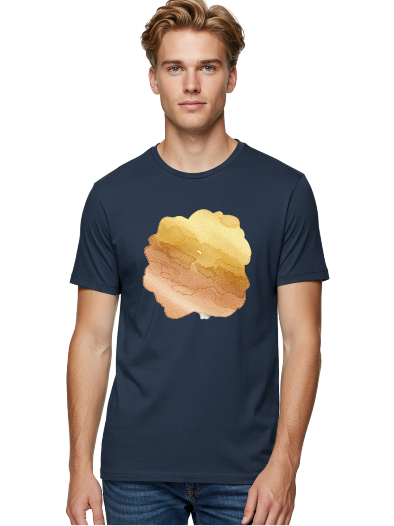 Watercolor-Tree Men'S Graphic Tee, 100% Cotton, Comfortable Casual Summer Wear, Machine Washable, Vintage Camera, Old Camera, Antique Camera, Black Camera, Classic Photography, Photography Equipment, Nostalgic Device, Film Camera, Camera Art Baj871