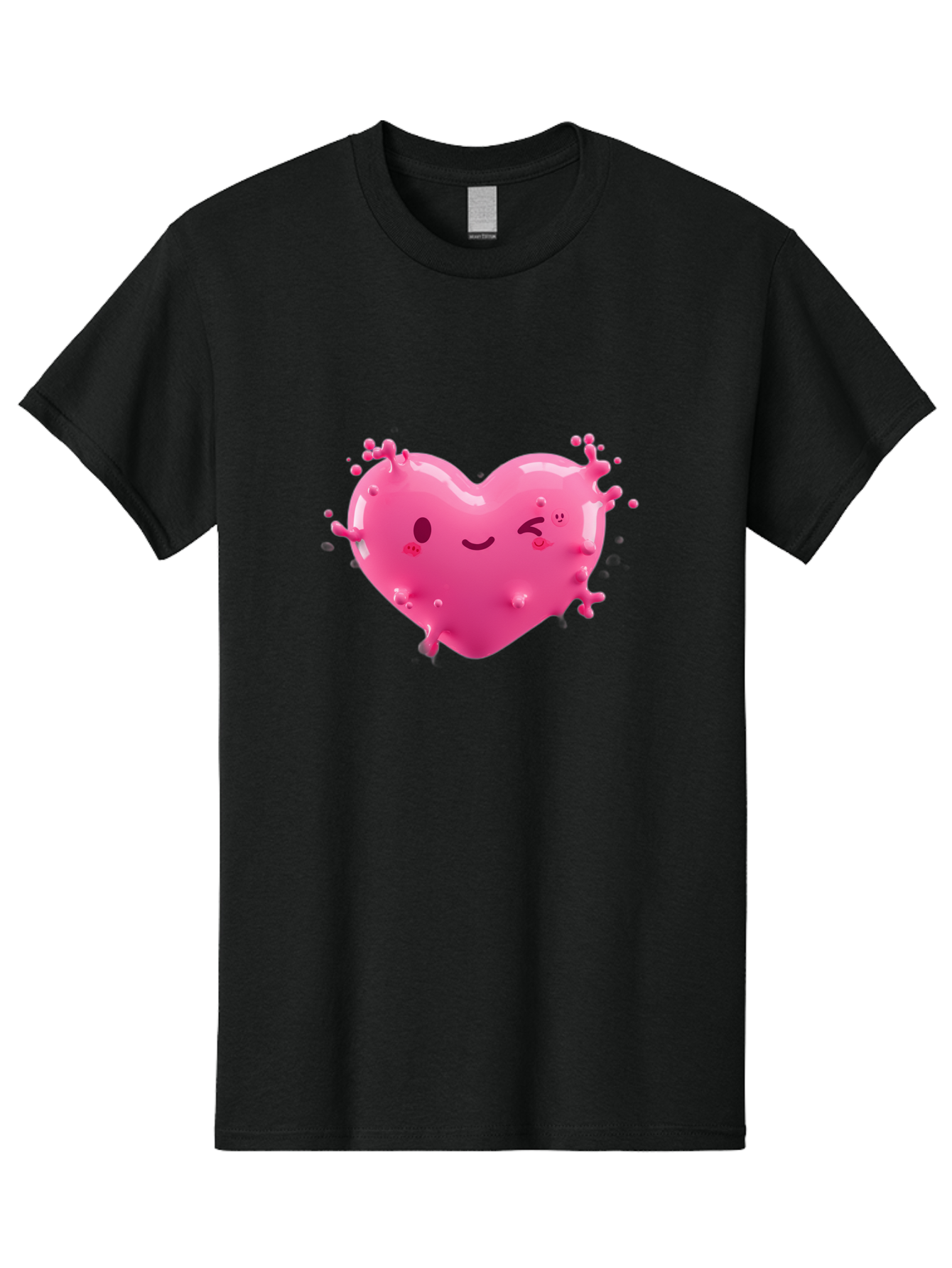 Winking-Heart Men'S Graphic Tee, 100% Cotton, Comfortable Casual Summer Wear, Machine Washable, Vintage Camera, Old Camera, Antique Camera, Black Camera, Classic Photography, Photography Equipment, Nostalgic Device, Film Camera, Camera Art Baj873