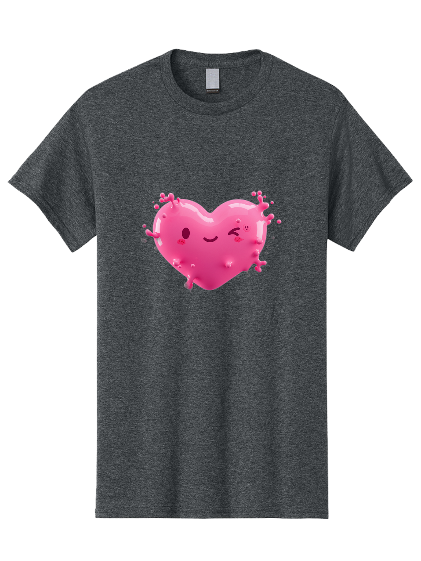 Winking-Heart Men'S Graphic Tee, 100% Cotton, Comfortable Casual Summer Wear, Machine Washable, Vintage Camera, Old Camera, Antique Camera, Black Camera, Classic Photography, Photography Equipment, Nostalgic Device, Film Camera, Camera Art Baj873