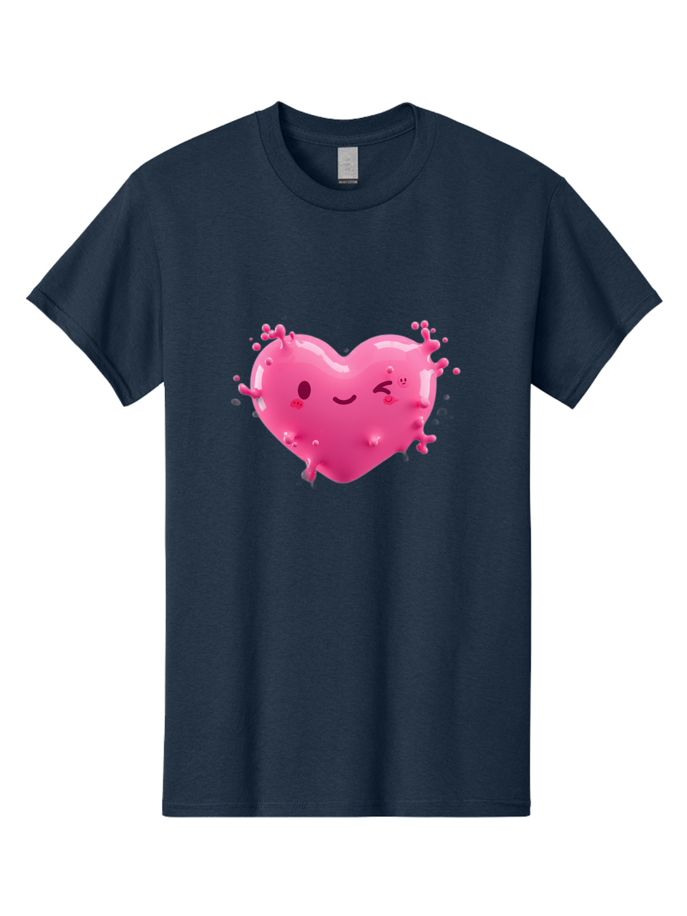 Winking-Heart Men'S Graphic Tee, 100% Cotton, Comfortable Casual Summer Wear, Machine Washable, Vintage Camera, Old Camera, Antique Camera, Black Camera, Classic Photography, Photography Equipment, Nostalgic Device, Film Camera, Camera Art Baj873