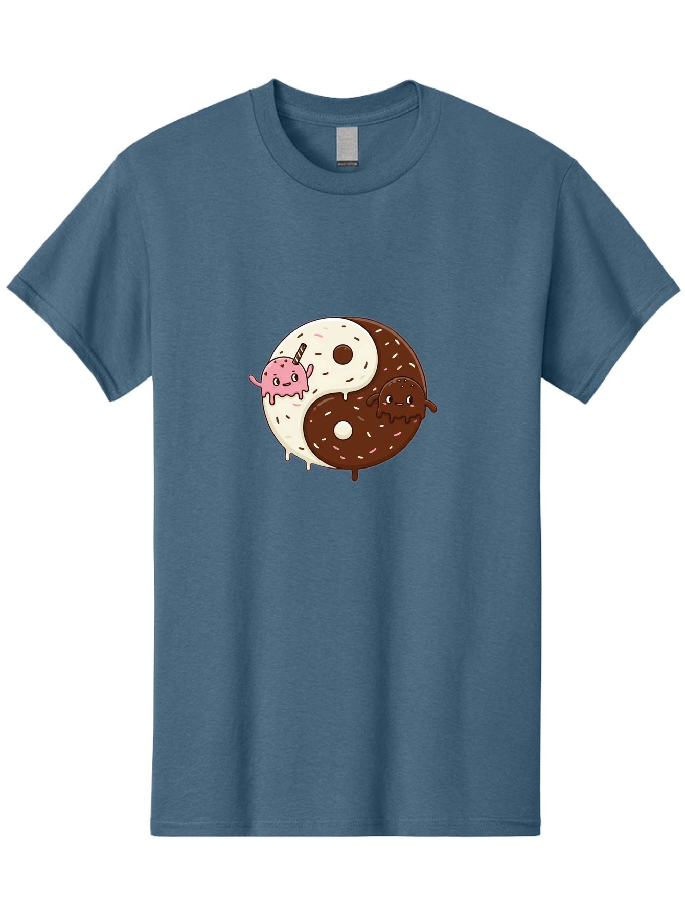 Yin-Yang-Donuts Men'S Graphic Tee, 100% Cotton, Comfortable Casual Summer Wear, Machine Washable, Vintage Camera, Old Camera, Antique Camera, Black Camera, Classic Photography, Photography Equipment, Nostalgic Device, Film Camera, Camera Art Baj875