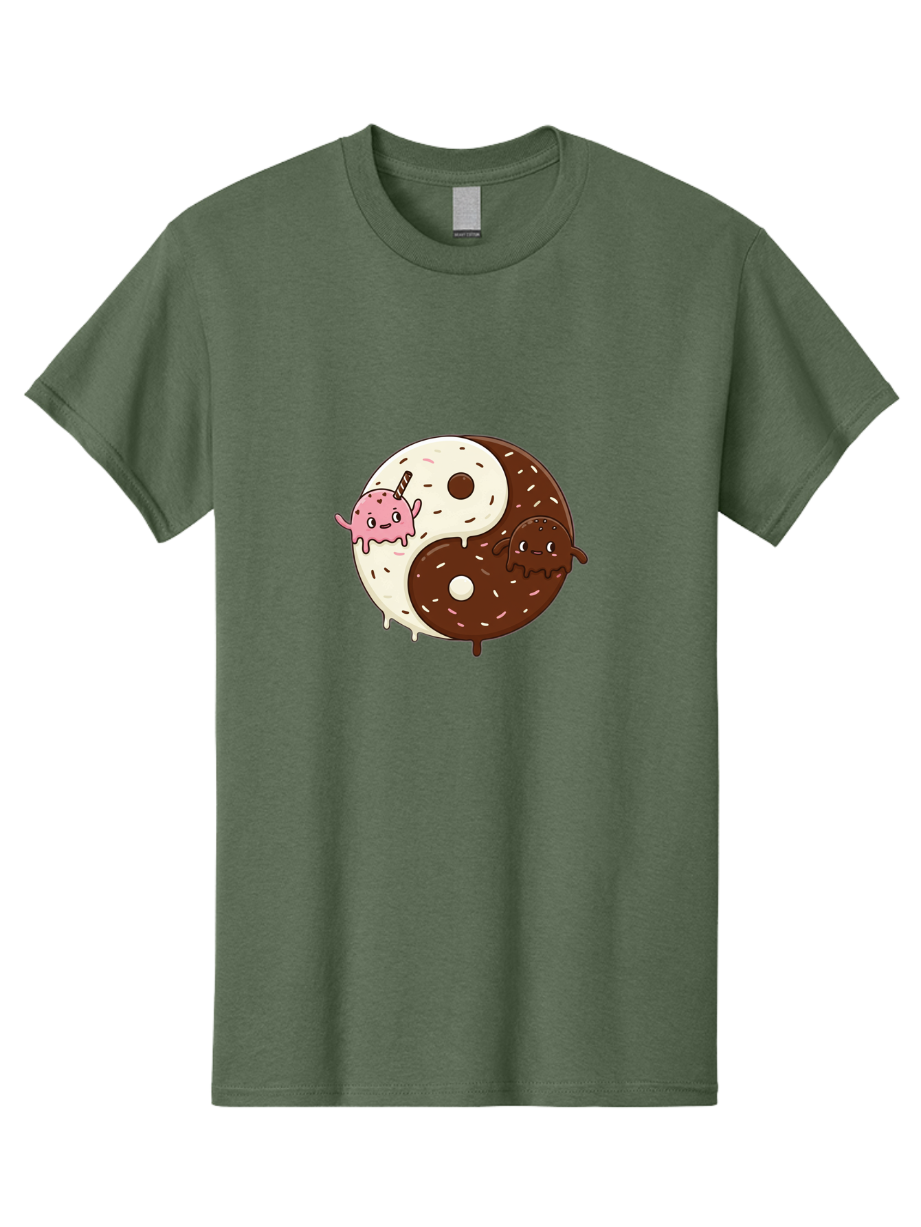 Yin-Yang-Donuts Men'S Graphic Tee, 100% Cotton, Comfortable Casual Summer Wear, Machine Washable, Vintage Camera, Old Camera, Antique Camera, Black Camera, Classic Photography, Photography Equipment, Nostalgic Device, Film Camera, Camera Art Baj875