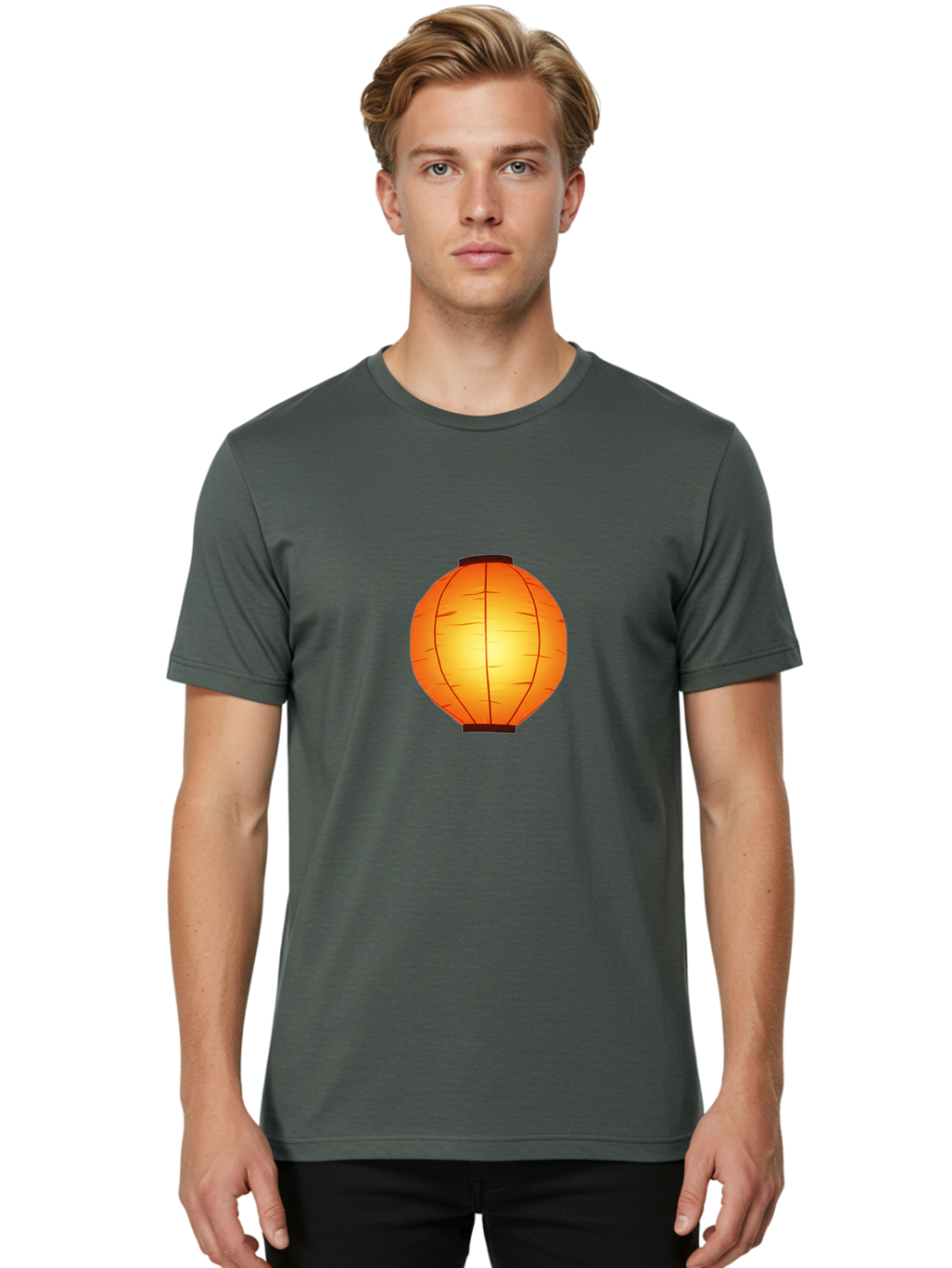 Chinese-Lantern Men'S Graphic Tee, 100% Cotton, Comfortable Casual Summer Wear, Machine Washable, Vintage Camera, Old Camera, Antique Camera, Black Camera, Classic Photography, Photography Equipment, Nostalgic Device, Film Camera, Camera Art Baj876
