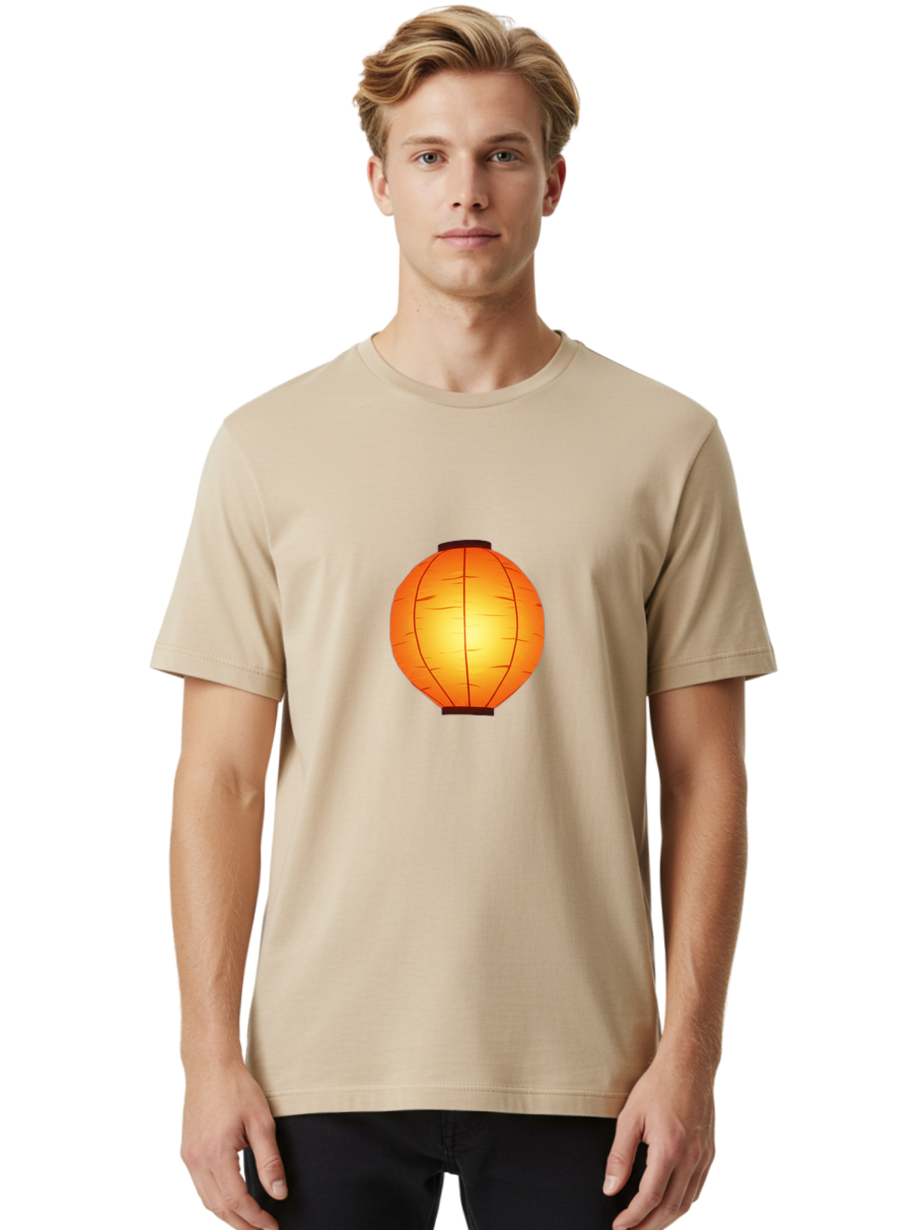 Chinese-Lantern Men'S Graphic Tee, 100% Cotton, Comfortable Casual Summer Wear, Machine Washable, Vintage Camera, Old Camera, Antique Camera, Black Camera, Classic Photography, Photography Equipment, Nostalgic Device, Film Camera, Camera Art Baj876