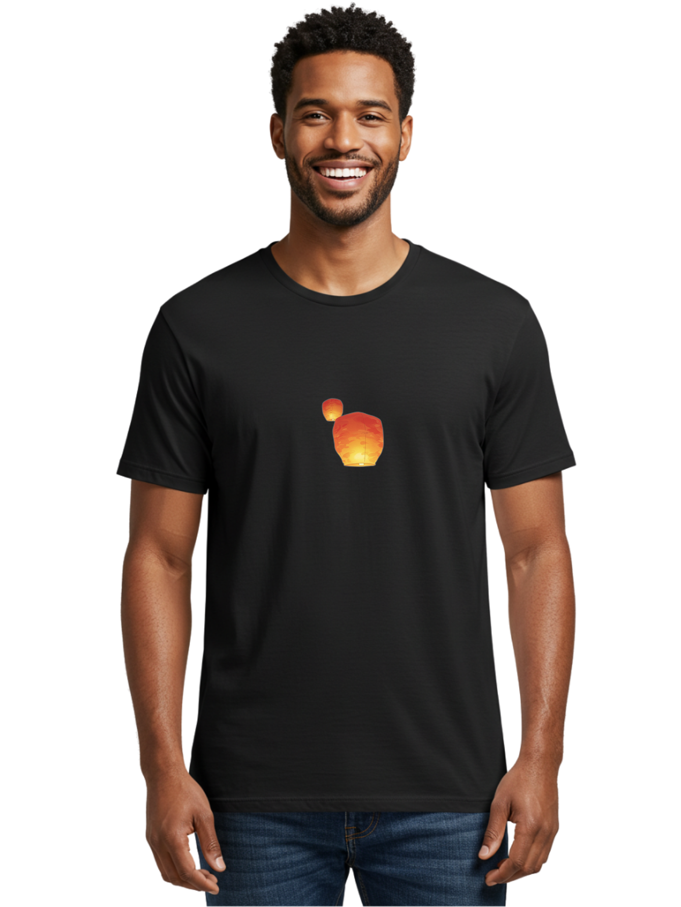 Chinese-Lanterns Men'S Graphic Tee, 100% Cotton, Comfortable Casual Summer Wear, Machine Washable, Vintage Camera, Old Camera, Antique Camera, Black Camera, Classic Photography, Photography Equipment, Nostalgic Device, Film Camera, Camera Art Baj877