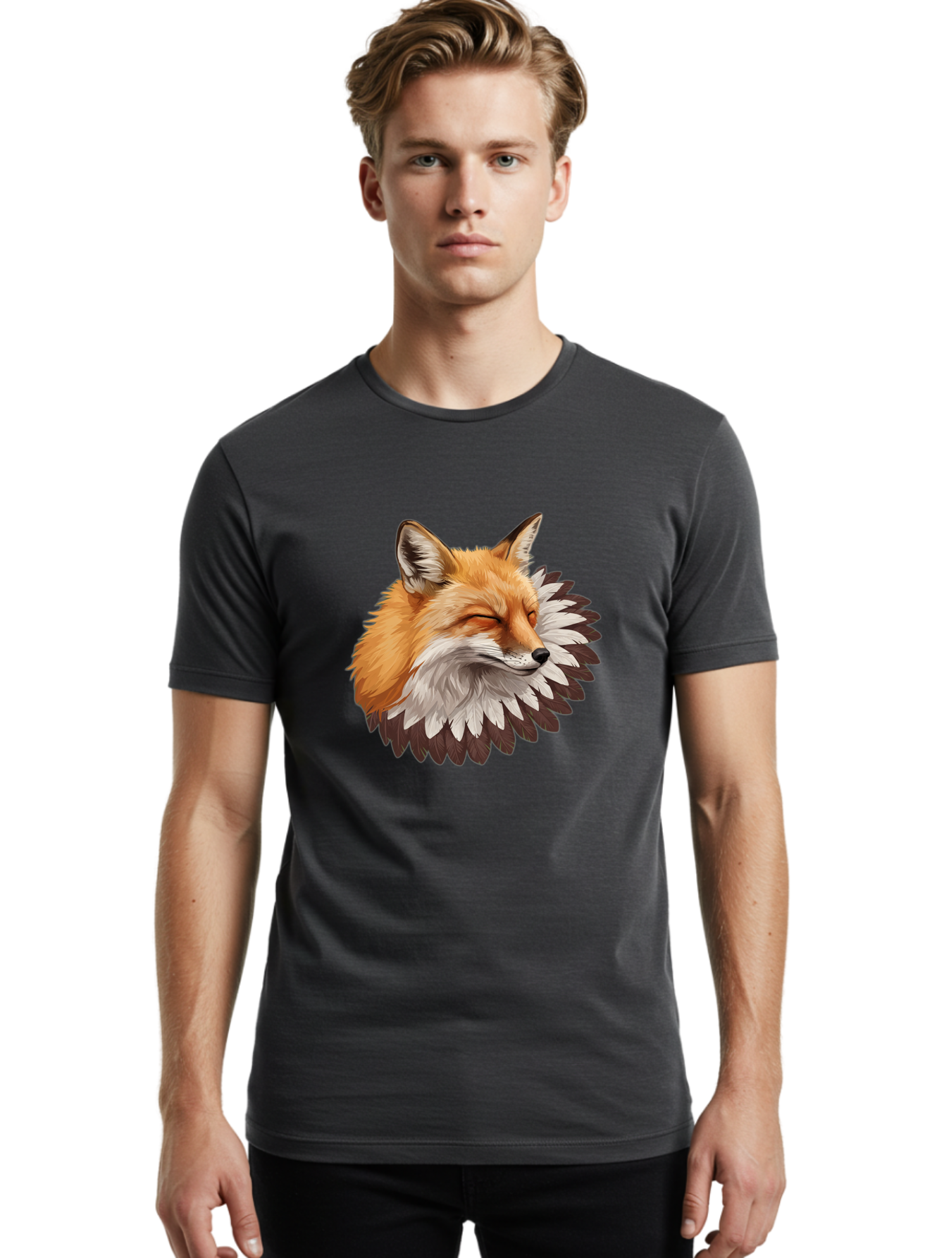 Fox-Head Men'S Graphic Tee, 100% Cotton, Comfortable Casual Summer Wear, Machine Washable, Vintage Camera, Old Camera, Antique Camera, Black Camera, Classic Photography, Photography Equipment, Nostalgic Device, Film Camera, Camera Art Baj879
