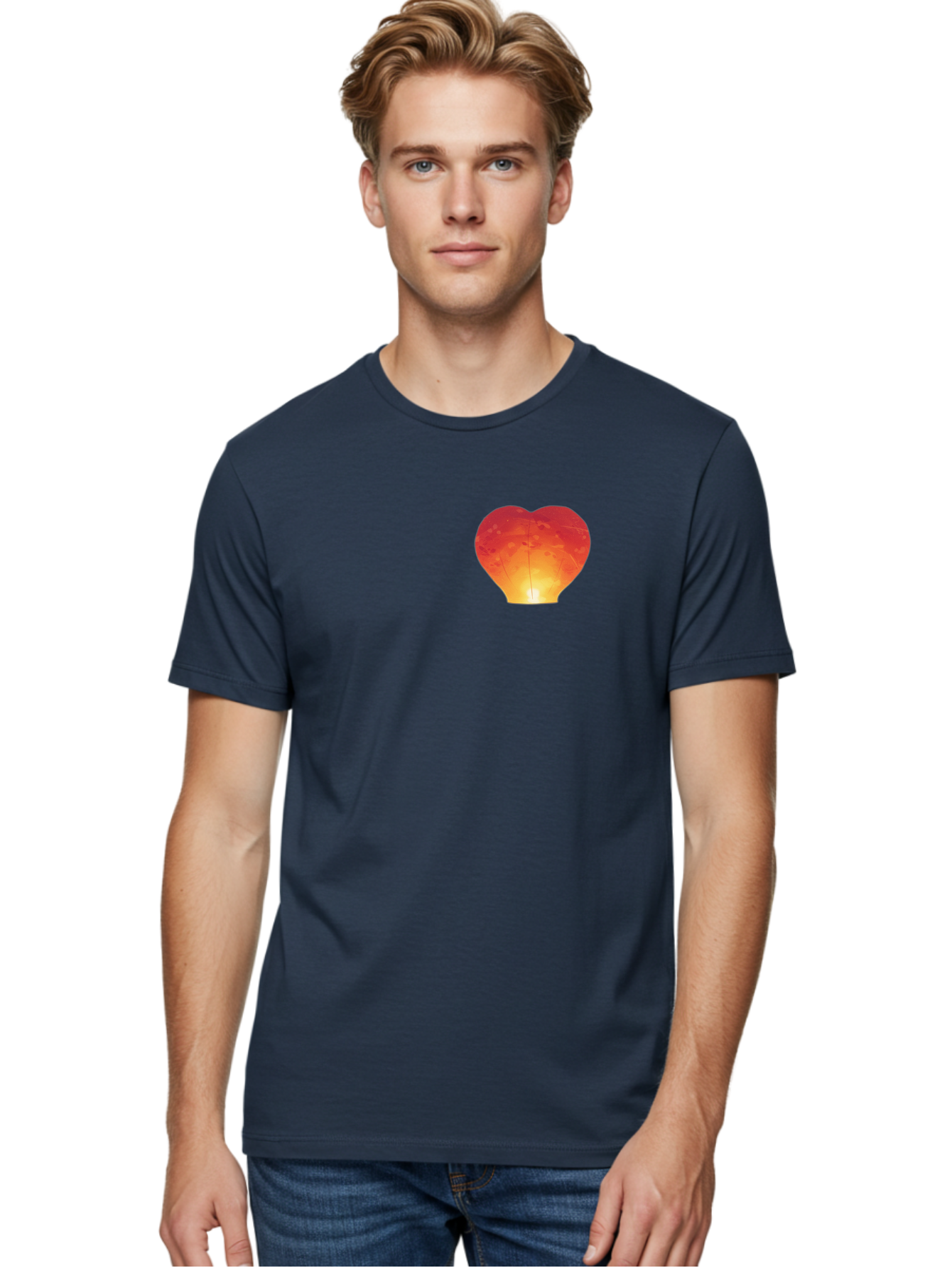 Red-Heart-Lantern Men'S Graphic Tee, 100% Cotton, Comfortable Casual Summer Wear, Machine Washable, Vintage Camera, Old Camera, Antique Camera, Black Camera, Classic Photography, Photography Equipment, Nostalgic Device, Film Camera, Camera Art Baj881