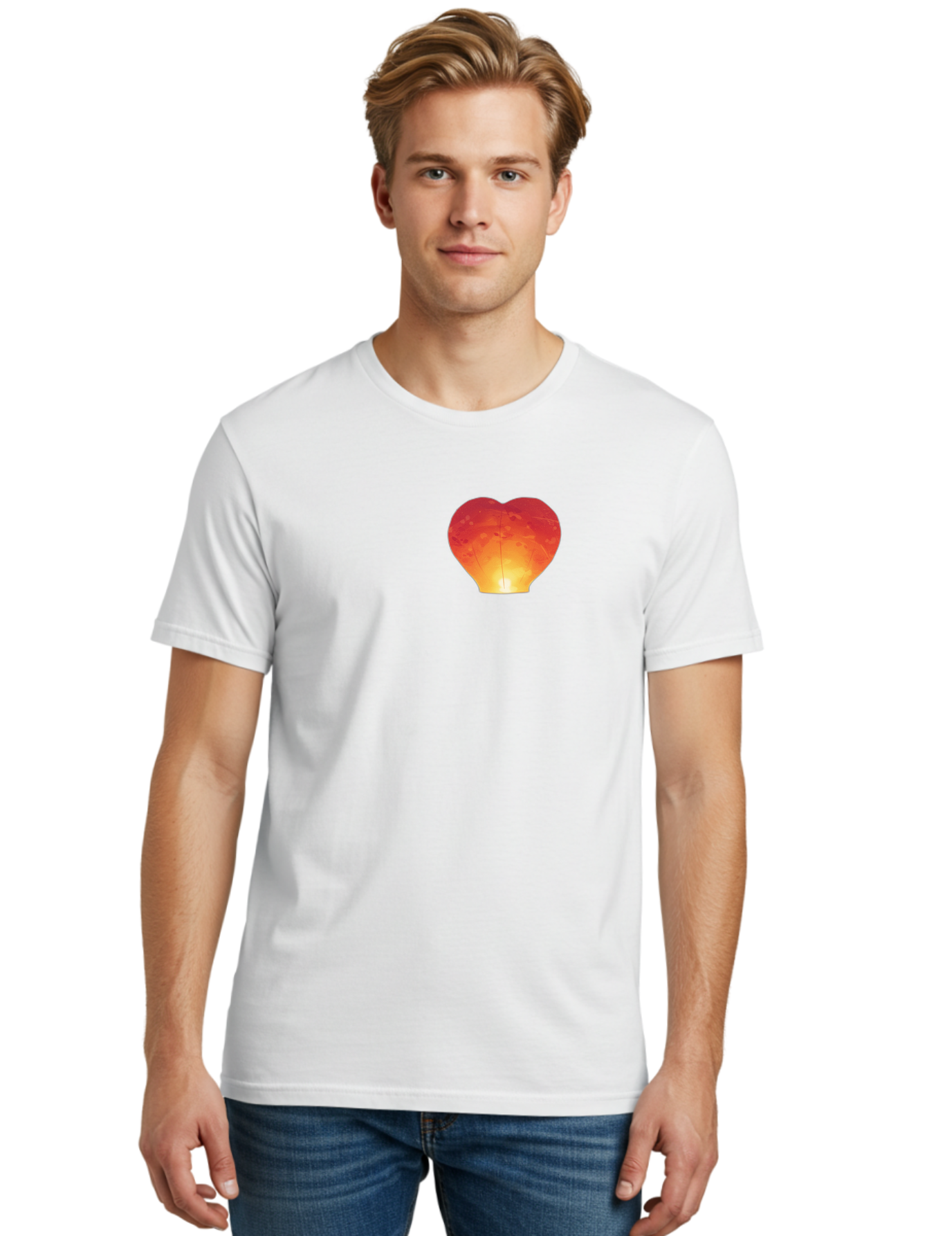 Red-Heart-Lantern Men'S Graphic Tee, 100% Cotton, Comfortable Casual Summer Wear, Machine Washable, Vintage Camera, Old Camera, Antique Camera, Black Camera, Classic Photography, Photography Equipment, Nostalgic Device, Film Camera, Camera Art Baj881