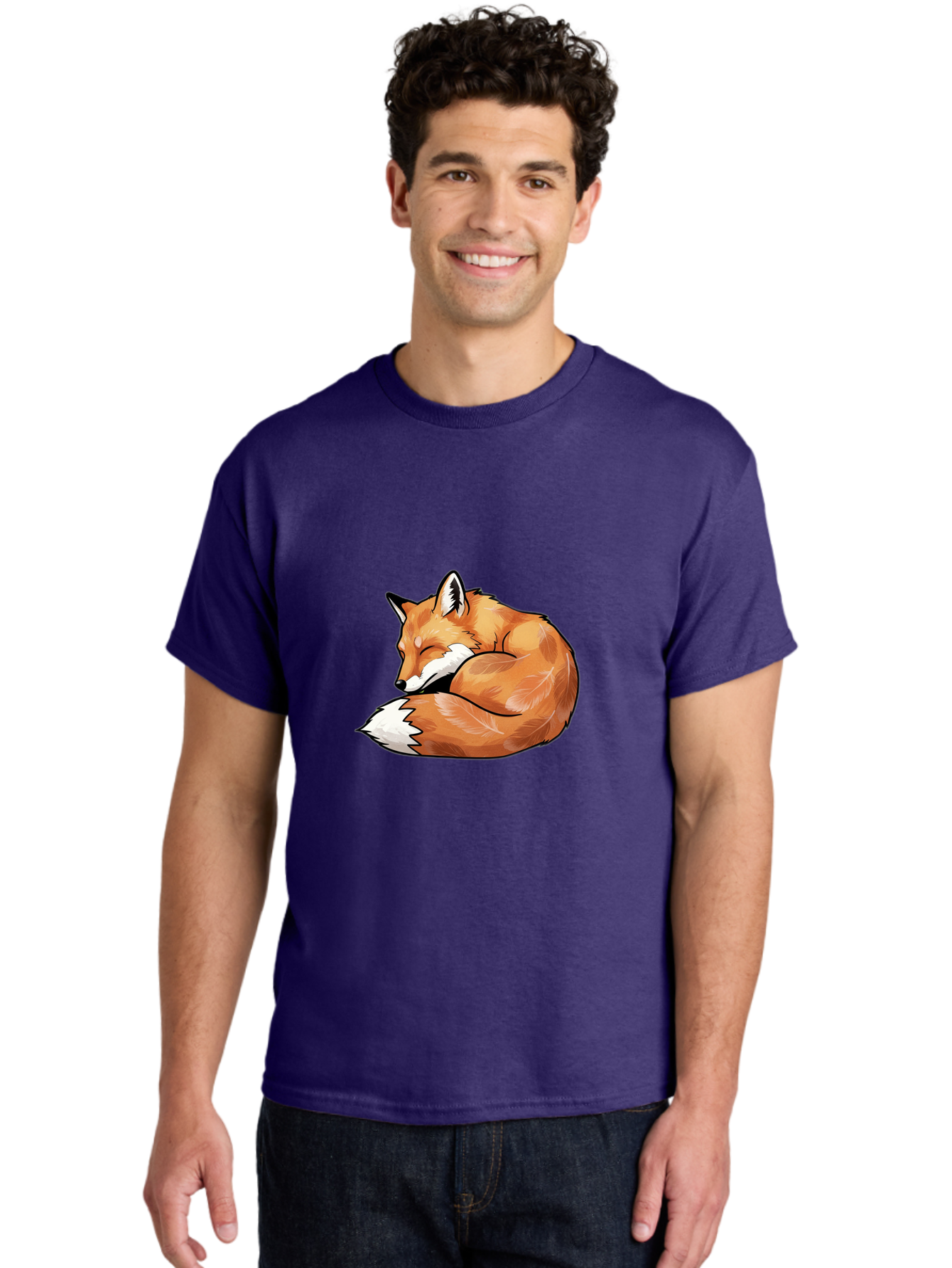 Sleeping-Fox-5 Men'S Graphic Tee, 100% Cotton, Comfortable Casual Summer Wear, Machine Washable, Vintage Camera, Old Camera, Antique Camera, Black Camera, Classic Photography, Photography Equipment, Nostalgic Device, Film Camera, Camera Art Baj886
