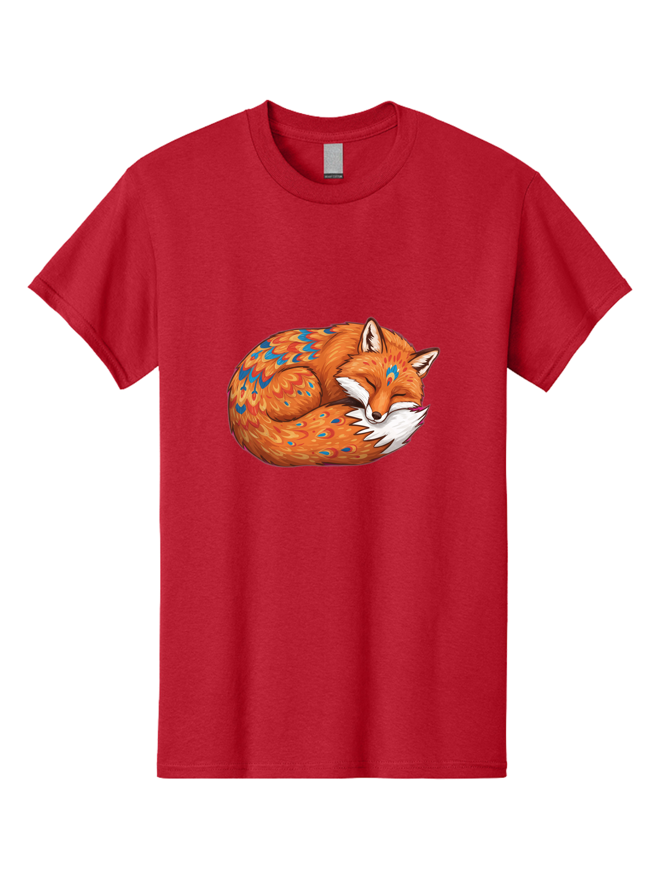 Sleeping-Orange-Fox Men'S Graphic Tee, 100% Cotton, Comfortable Casual Summer Wear, Machine Washable, Vintage Camera, Old Camera, Antique Camera, Black Camera, Classic Photography, Photography Equipment, Nostalgic Device, Film Camera, Baj895