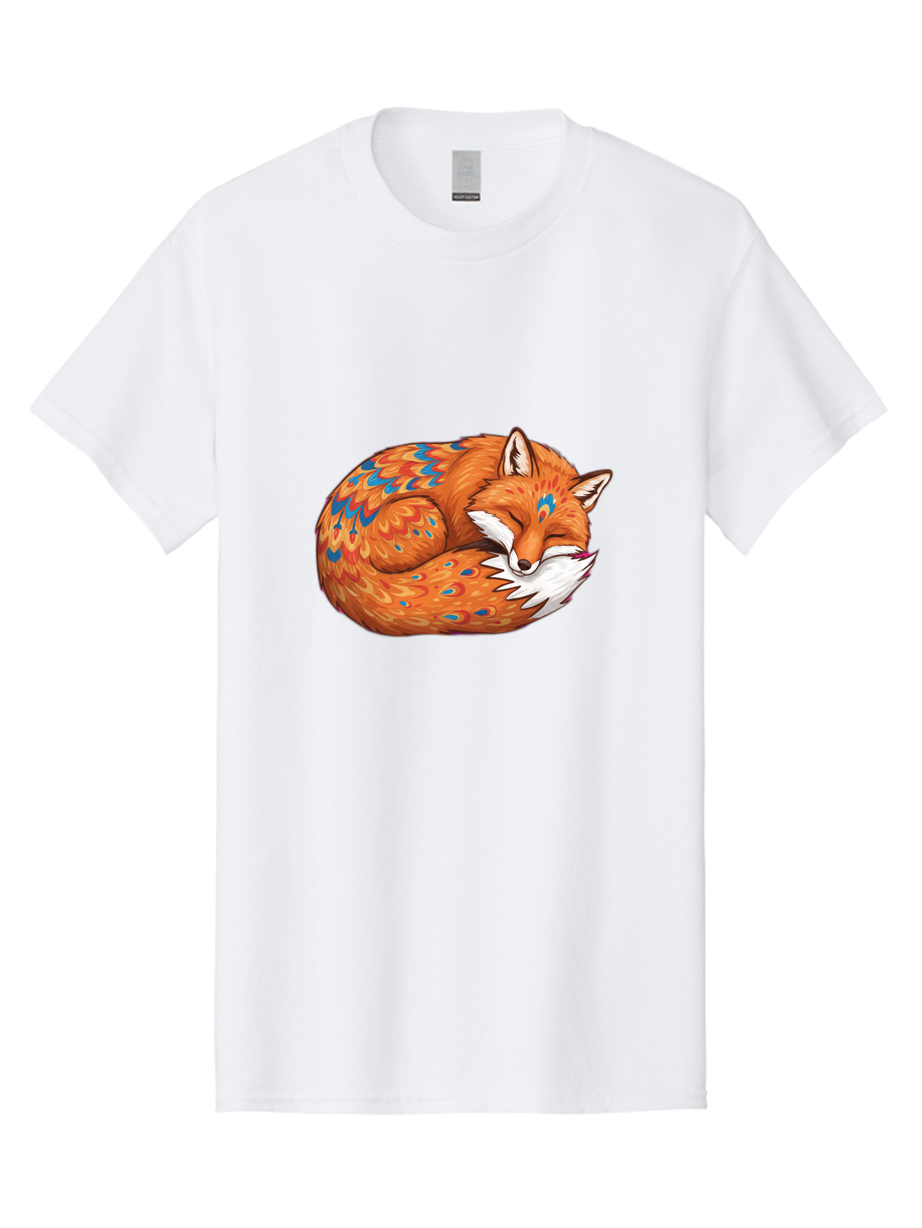 Sleeping-Orange-Fox Men'S Graphic Tee, 100% Cotton, Comfortable Casual Summer Wear, Machine Washable, Vintage Camera, Old Camera, Antique Camera, Black Camera, Classic Photography, Photography Equipment, Nostalgic Device, Film Camera, Baj895