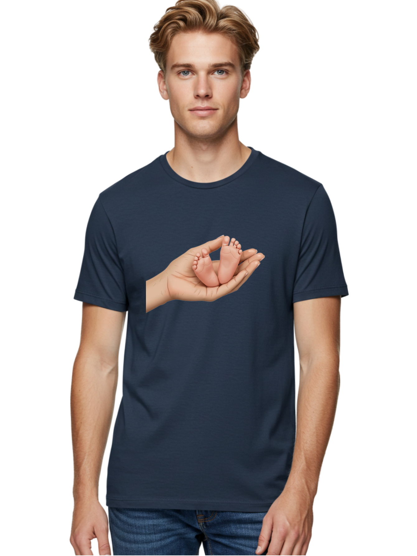 Baby-Feet-1 Men'S Graphic Tee, 100% Cotton, Comfortable Casual Summer Wear, Machine Washable, Vintage Camera, Old Camera, Antique Camera, Black Camera, Classic Photography, Photography Equipment, Nostalgic Device, Film Camera, Camera Art Bak001
