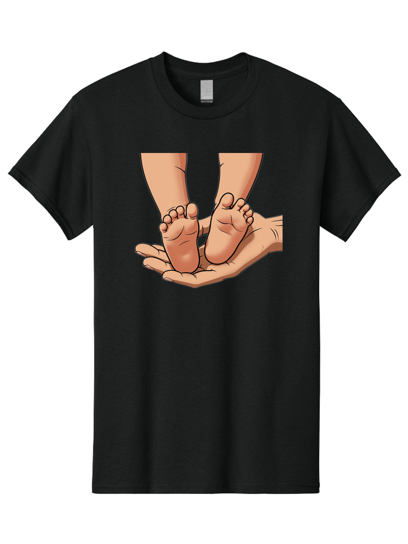 Baby-Feet-2 Men'S Graphic Tee, 100% Cotton, Comfortable Casual Summer Wear, Machine Washable, Vintage Camera, Old Camera, Antique Camera, Black Camera, Classic Photography, Photography Equipment, Nostalgic Device, Film Camera, Camera Art Bak002