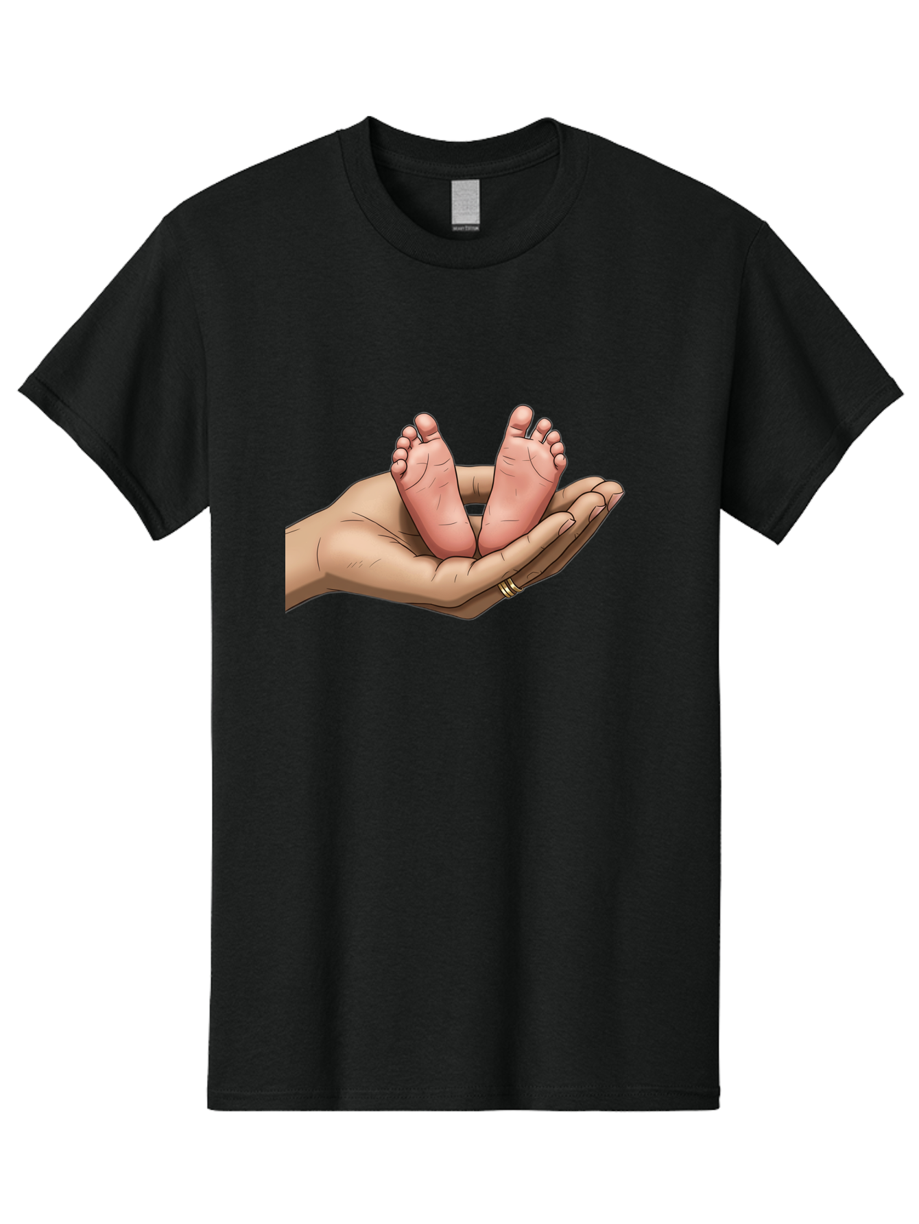 Baby-Feet-4 Men'S Graphic Tee, 100% Cotton, Comfortable Casual Summer Wear, Machine Washable, Vintage Camera, Old Camera, Antique Camera, Black Camera, Classic Photography, Photography Equipment, Nostalgic Device, Film Camera, Camera Art Bak004