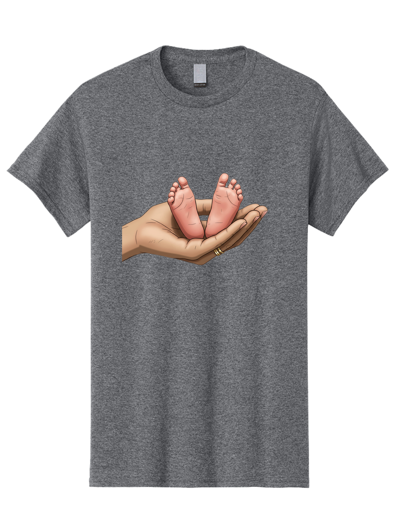 Baby-Feet-4 Men'S Graphic Tee, 100% Cotton, Comfortable Casual Summer Wear, Machine Washable, Vintage Camera, Old Camera, Antique Camera, Black Camera, Classic Photography, Photography Equipment, Nostalgic Device, Film Camera, Camera Art Bak004