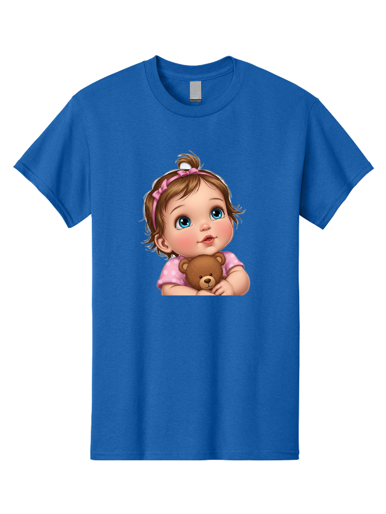 Baby-Girl-With-Teddy-Bear-2 Men'S Graphic Tee, 100% Cotton, Comfortable Casual Summer Wear, Machine Washable, Vintage Camera, Old Camera, Antique Camera, Black Camera, Classic Photography, Photography Equipment, Nostalgic Device, Film Camera, Bak012