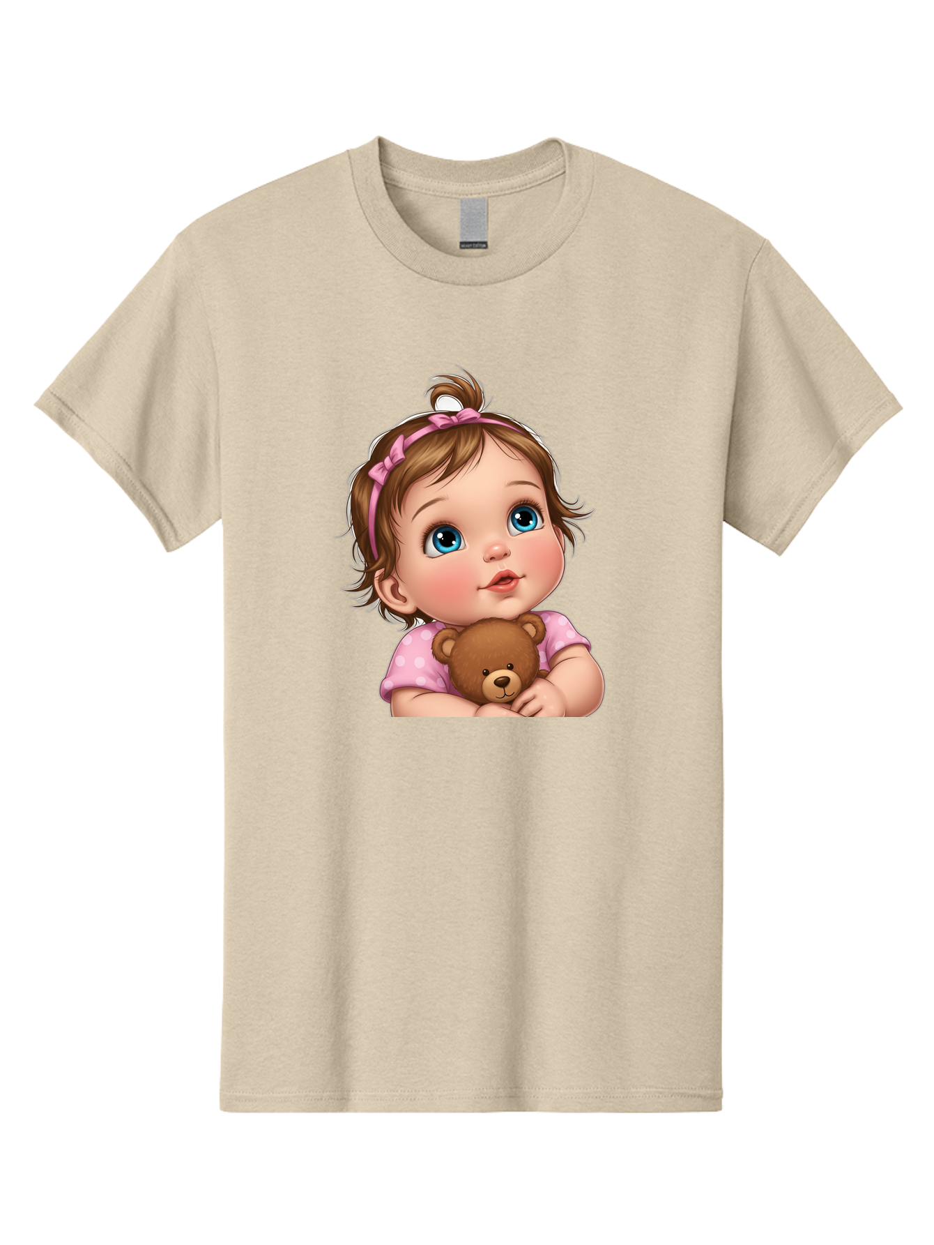 Baby-Girl-With-Teddy-Bear-2 Men'S Graphic Tee, 100% Cotton, Comfortable Casual Summer Wear, Machine Washable, Vintage Camera, Old Camera, Antique Camera, Black Camera, Classic Photography, Photography Equipment, Nostalgic Device, Film Camera, Bak012