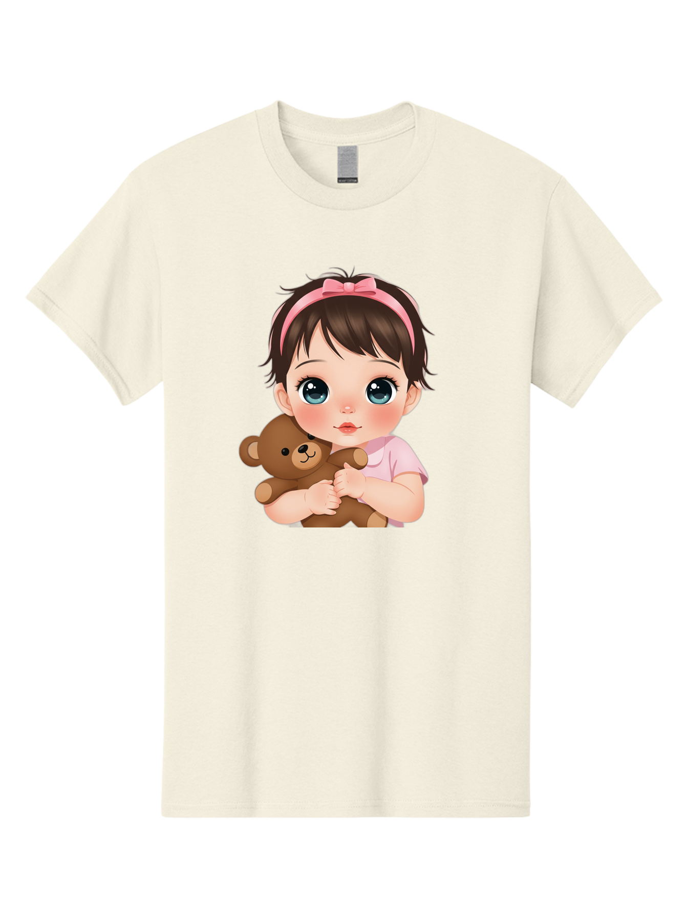Baby-Girl-With-Teddy Men'S Graphic Tee, 100% Cotton, Comfortable Casual Summer Wear, Machine Washable, Vintage Camera, Old Camera, Antique Camera, Black Camera, Classic Photography, Photography Equipment, Nostalgic Device, Film Camera, Bak014