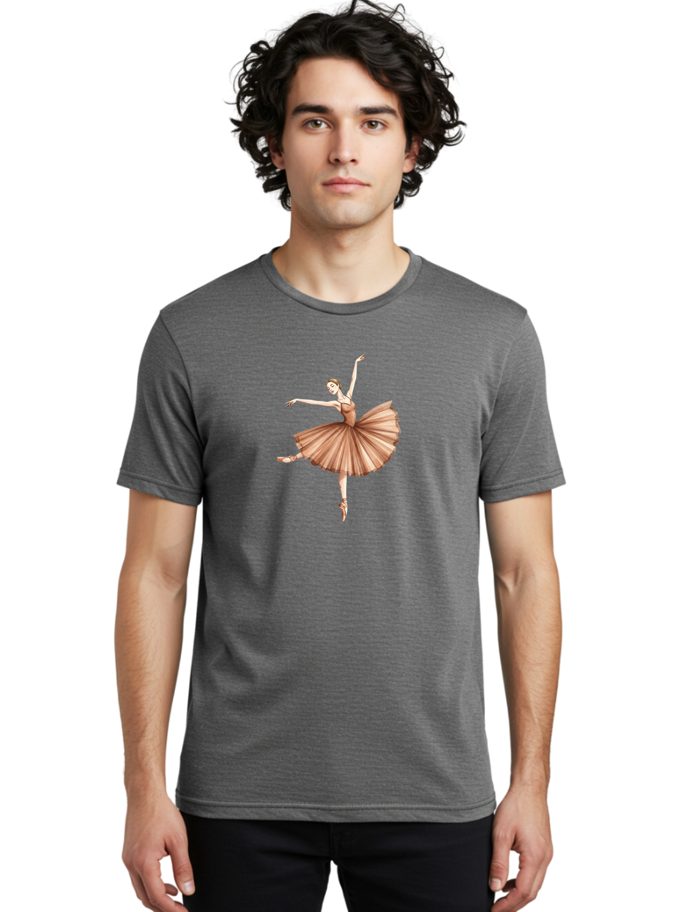 Ballerina-4 Men'S Graphic Tee, 100% Cotton, Comfortable Casual Summer Wear, Machine Washable, Vintage Camera, Old Camera, Antique Camera, Black Camera, Classic Photography, Photography Equipment, Nostalgic Device, Film Camera, Camera Art Bak019