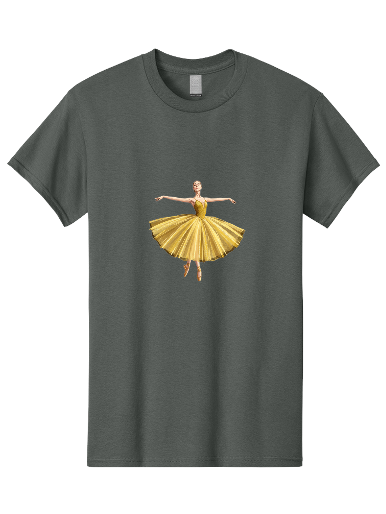 Ballerina-In-Gold-Tutu Men'S Graphic Tee, 100% Cotton, Comfortable Casual Summer Wear, Machine Washable, Vintage Camera, Old Camera, Antique Camera, Black Camera, Classic Photography, Photography Equipment, Nostalgic Device, Film Camera, Bak021