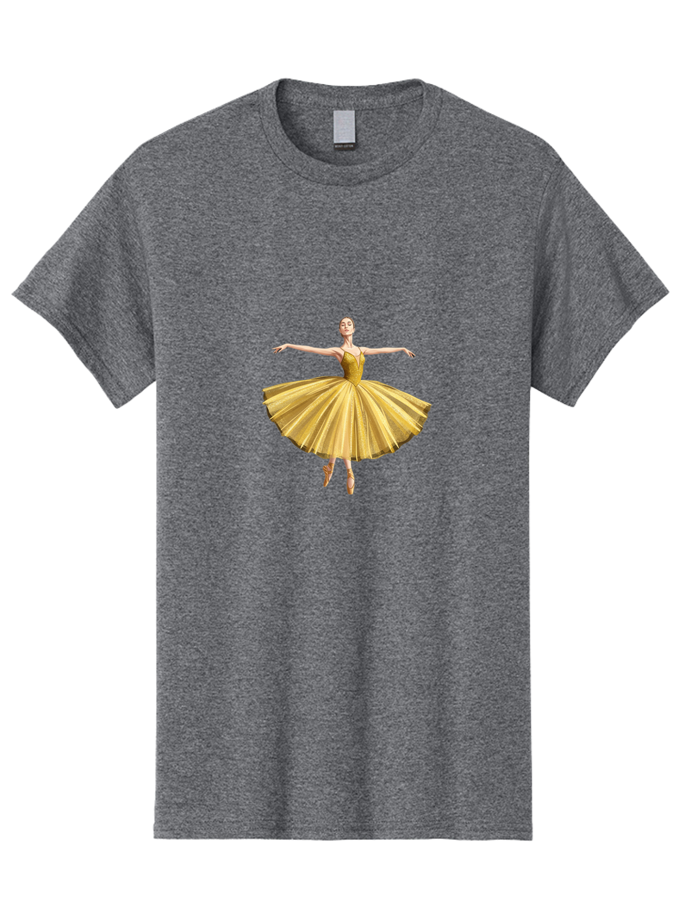 Ballerina-In-Gold-Tutu Men'S Graphic Tee, 100% Cotton, Comfortable Casual Summer Wear, Machine Washable, Vintage Camera, Old Camera, Antique Camera, Black Camera, Classic Photography, Photography Equipment, Nostalgic Device, Film Camera, Bak021