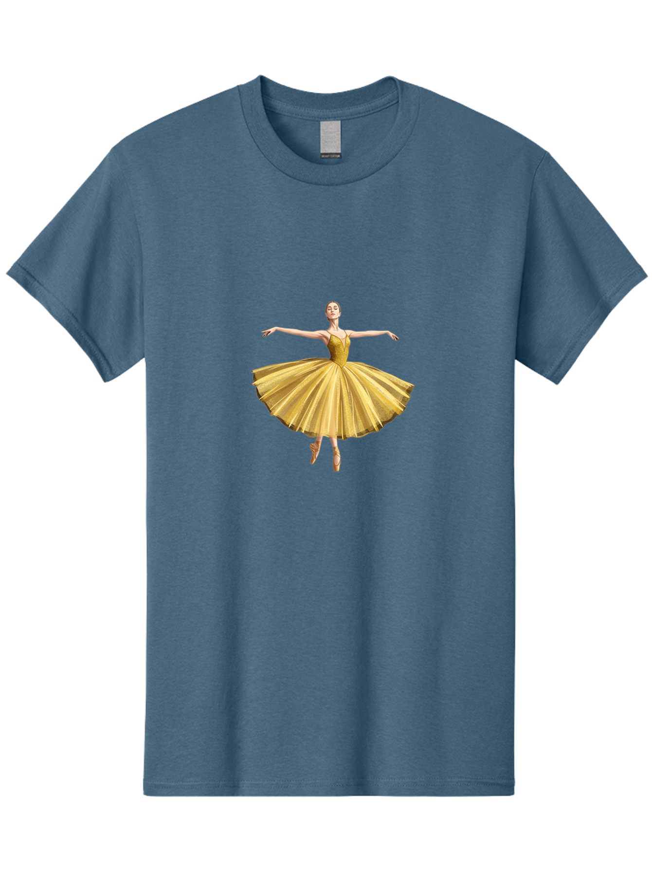 Ballerina-In-Gold-Tutu Men'S Graphic Tee, 100% Cotton, Comfortable Casual Summer Wear, Machine Washable, Vintage Camera, Old Camera, Antique Camera, Black Camera, Classic Photography, Photography Equipment, Nostalgic Device, Film Camera, Bak021