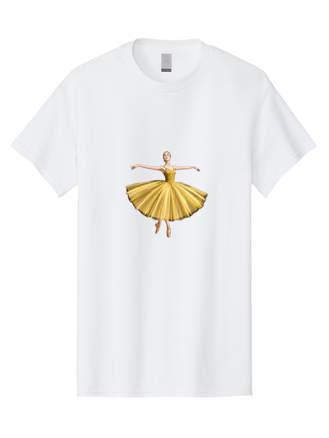 Ballerina-In-Gold-Tutu Men'S Graphic Tee, 100% Cotton, Comfortable Casual Summer Wear, Machine Washable, Vintage Camera, Old Camera, Antique Camera, Black Camera, Classic Photography, Photography Equipment, Nostalgic Device, Film Camera, Bak021