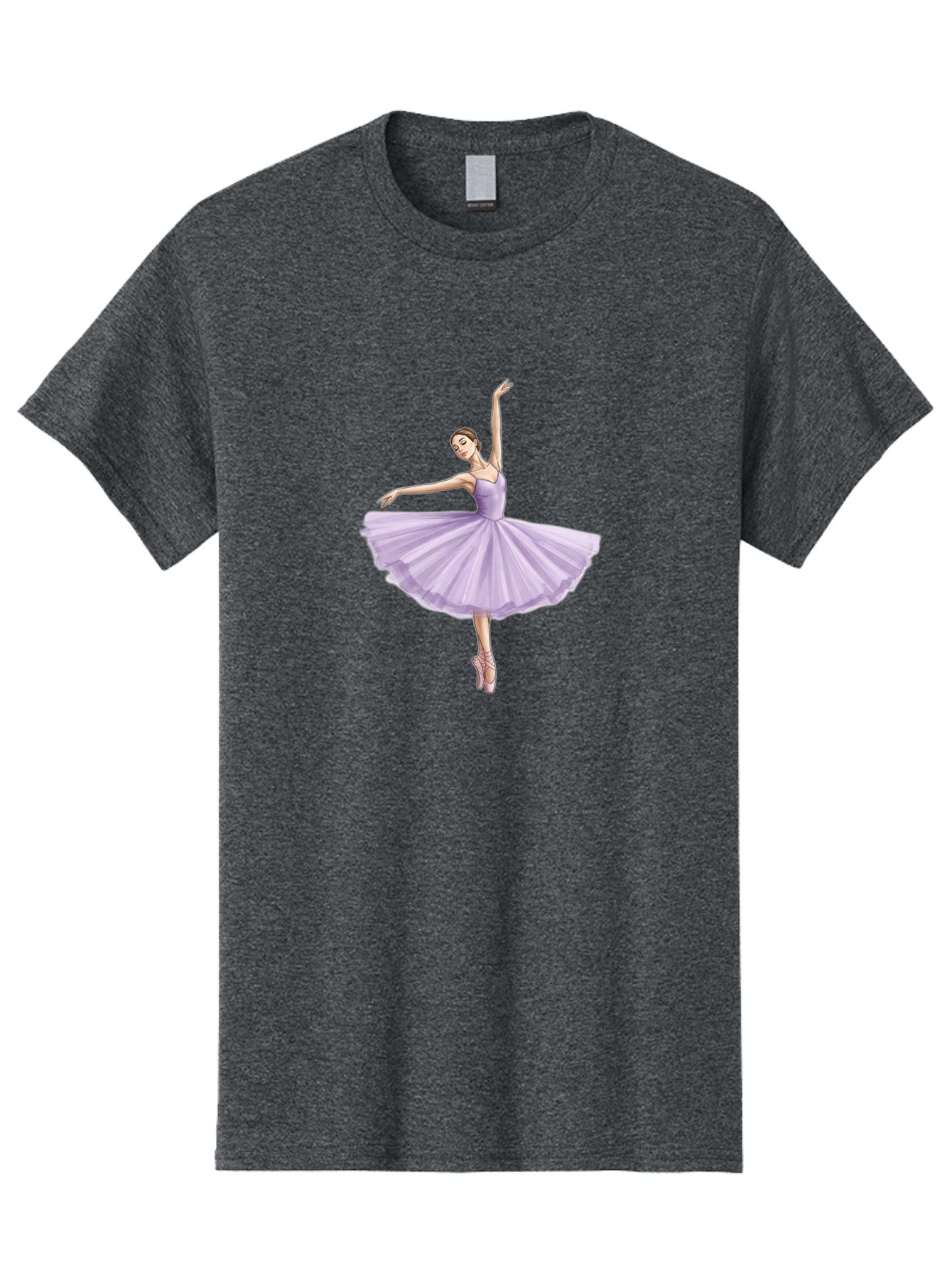 Ballerina-In-Lavender-Tutu Men'S Graphic Tee, 100% Cotton, Comfortable Casual Summer Wear, Machine Washable, Vintage Camera, Old Camera, Antique Camera, Black Camera, Classic Photography, Photography Equipment, Nostalgic Device, Film Camera, Bak022