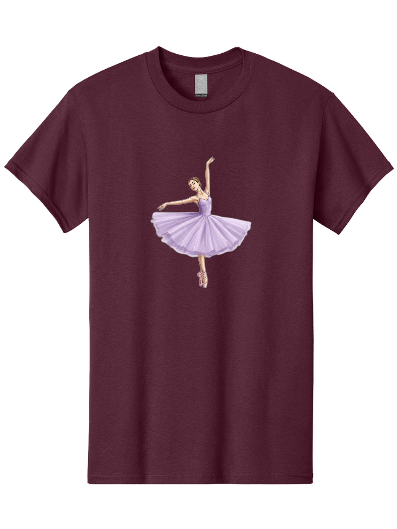 Ballerina-In-Lavender-Tutu Men'S Graphic Tee, 100% Cotton, Comfortable Casual Summer Wear, Machine Washable, Vintage Camera, Old Camera, Antique Camera, Black Camera, Classic Photography, Photography Equipment, Nostalgic Device, Film Camera, Bak022