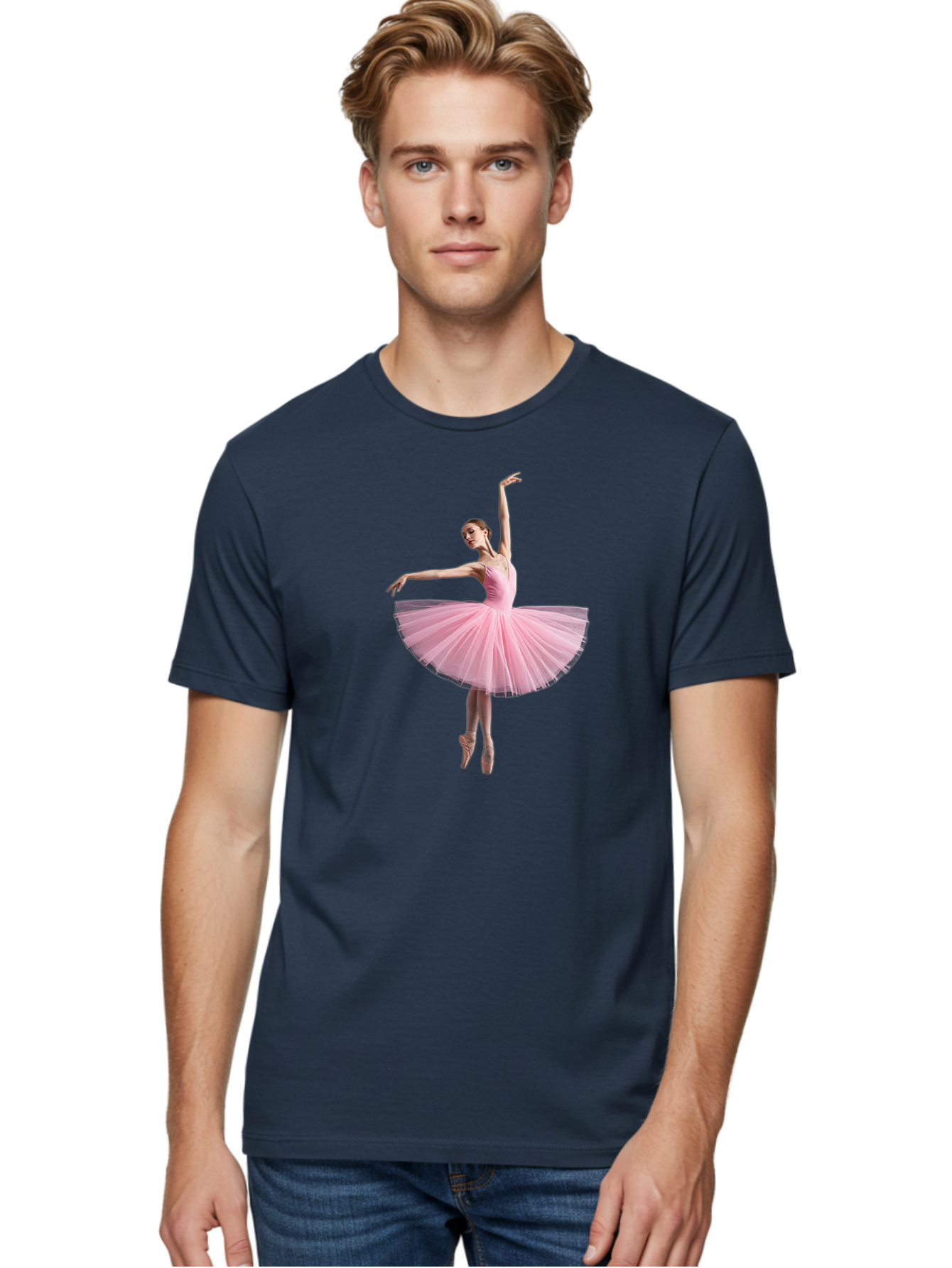 Ballerina-In-Pink-Tutu Men'S Graphic Tee, 100% Cotton, Comfortable Casual Summer Wear, Machine Washable, Vintage Camera, Old Camera, Antique Camera, Black Camera, Classic Photography, Photography Equipment, Nostalgic Device, Film Camera, Bak023