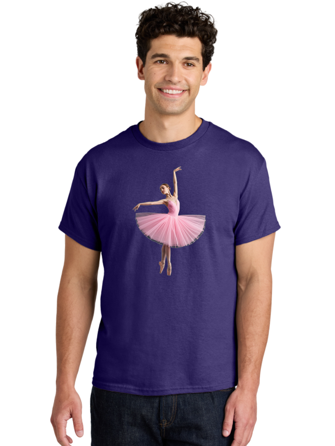 Ballerina-In-Pink-Tutu Men'S Graphic Tee, 100% Cotton, Comfortable Casual Summer Wear, Machine Washable, Vintage Camera, Old Camera, Antique Camera, Black Camera, Classic Photography, Photography Equipment, Nostalgic Device, Film Camera, Bak023