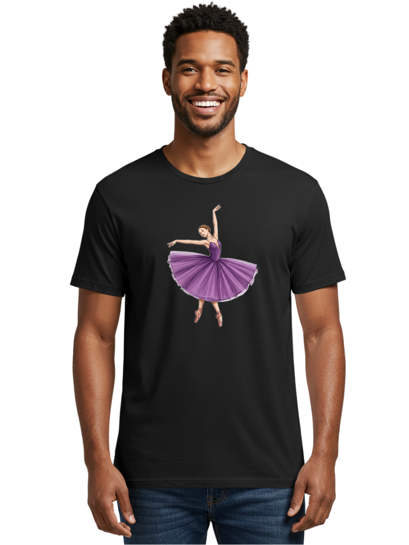 Ballet-Dancer-1 Men'S Graphic Tee, 100% Cotton, Comfortable Casual Summer Wear, Machine Washable, Vintage Camera, Old Camera, Antique Camera, Black Camera, Classic Photography, Photography Equipment, Nostalgic Device, Film Camera, Camera Art Bak026