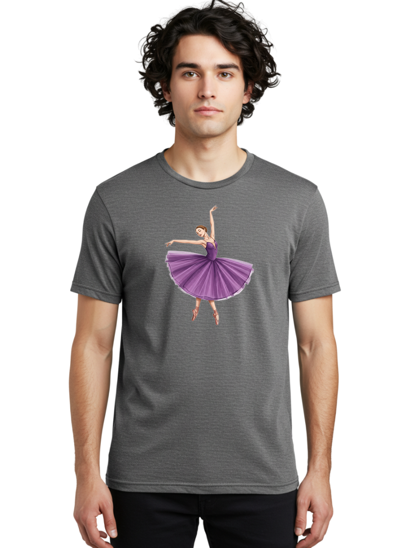 Ballet-Dancer-1 Men'S Graphic Tee, 100% Cotton, Comfortable Casual Summer Wear, Machine Washable, Vintage Camera, Old Camera, Antique Camera, Black Camera, Classic Photography, Photography Equipment, Nostalgic Device, Film Camera, Camera Art Bak026