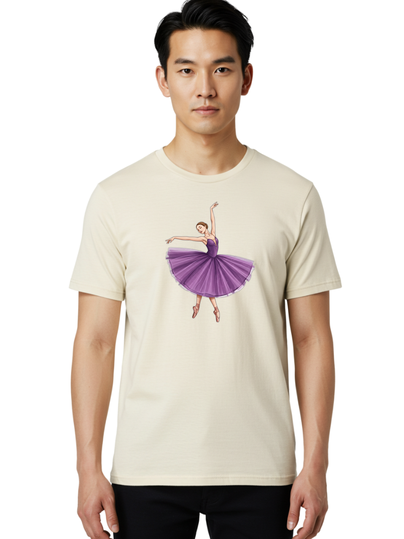 Ballet-Dancer-1 Men'S Graphic Tee, 100% Cotton, Comfortable Casual Summer Wear, Machine Washable, Vintage Camera, Old Camera, Antique Camera, Black Camera, Classic Photography, Photography Equipment, Nostalgic Device, Film Camera, Camera Art Bak026