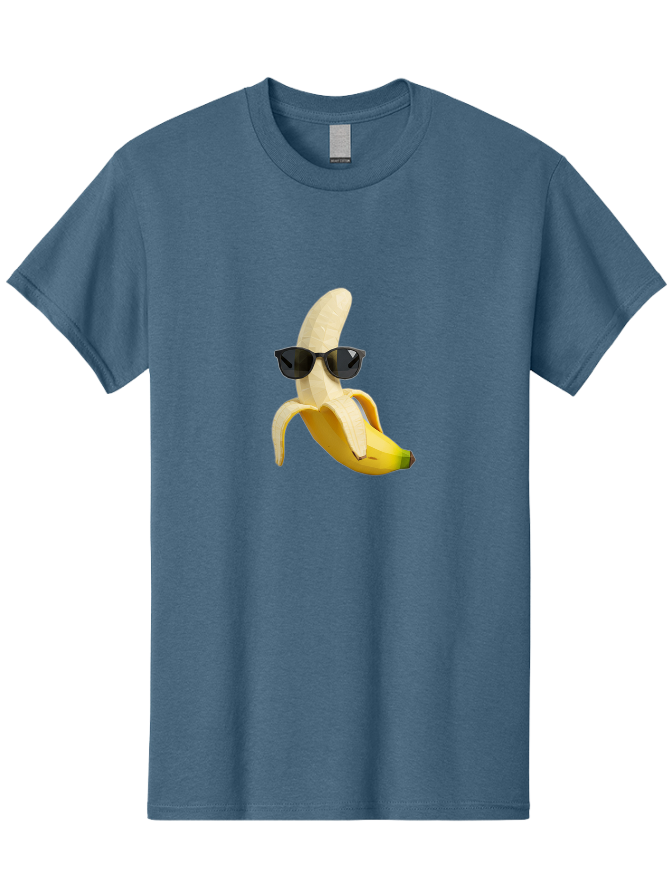 Banana-Man-Wearing-Sunglasses Men'S Graphic Tee, 100% Cotton, Comfortable Casual Summer Wear, Machine Washable, Vintage Camera, Old Camera, Antique Camera, Black Camera, Classic Photography, Photography Equipment, Nostalgic Device, Bak028