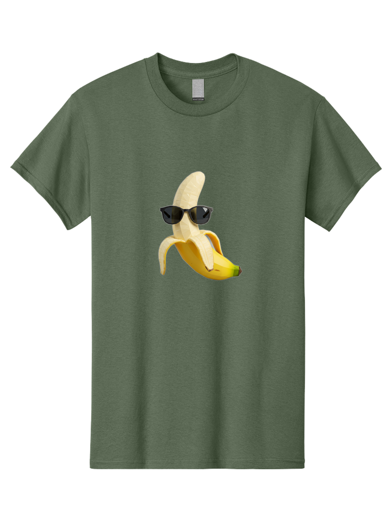 Banana-Man-Wearing-Sunglasses Men'S Graphic Tee, 100% Cotton, Comfortable Casual Summer Wear, Machine Washable, Vintage Camera, Old Camera, Antique Camera, Black Camera, Classic Photography, Photography Equipment, Nostalgic Device, Bak028