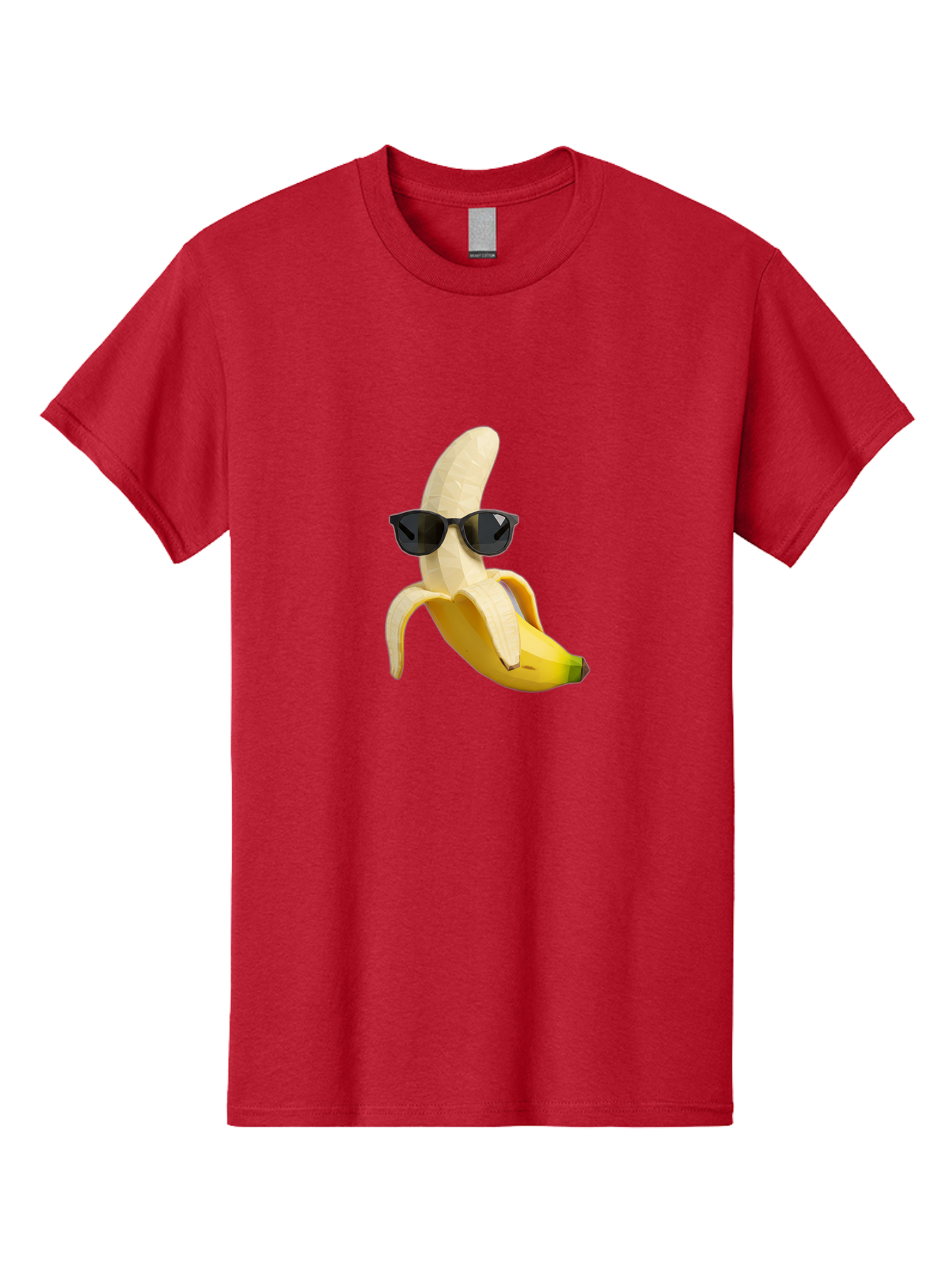 Banana-Man-Wearing-Sunglasses Men'S Graphic Tee, 100% Cotton, Comfortable Casual Summer Wear, Machine Washable, Vintage Camera, Old Camera, Antique Camera, Black Camera, Classic Photography, Photography Equipment, Nostalgic Device, Bak028