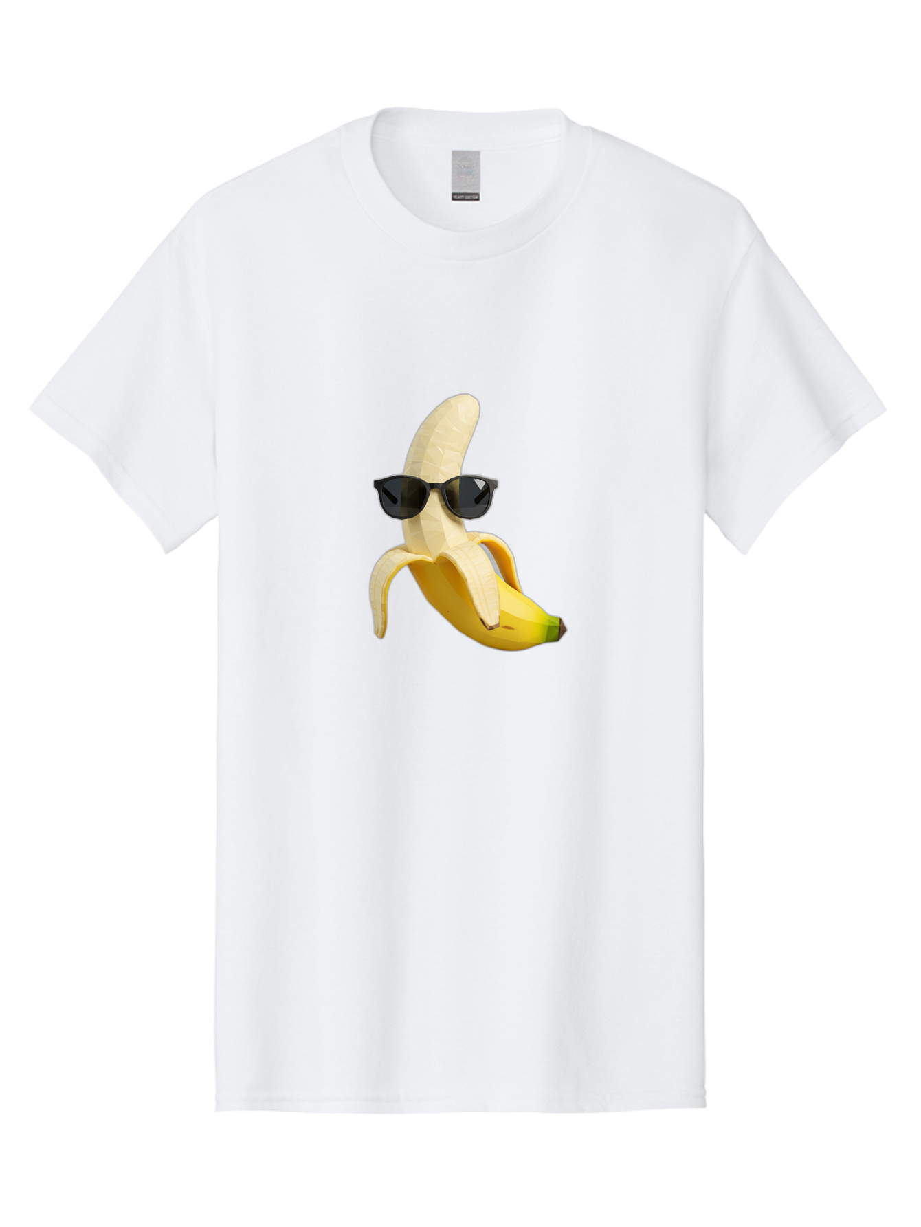 Banana-Man-Wearing-Sunglasses Men'S Graphic Tee, 100% Cotton, Comfortable Casual Summer Wear, Machine Washable, Vintage Camera, Old Camera, Antique Camera, Black Camera, Classic Photography, Photography Equipment, Nostalgic Device, Bak028
