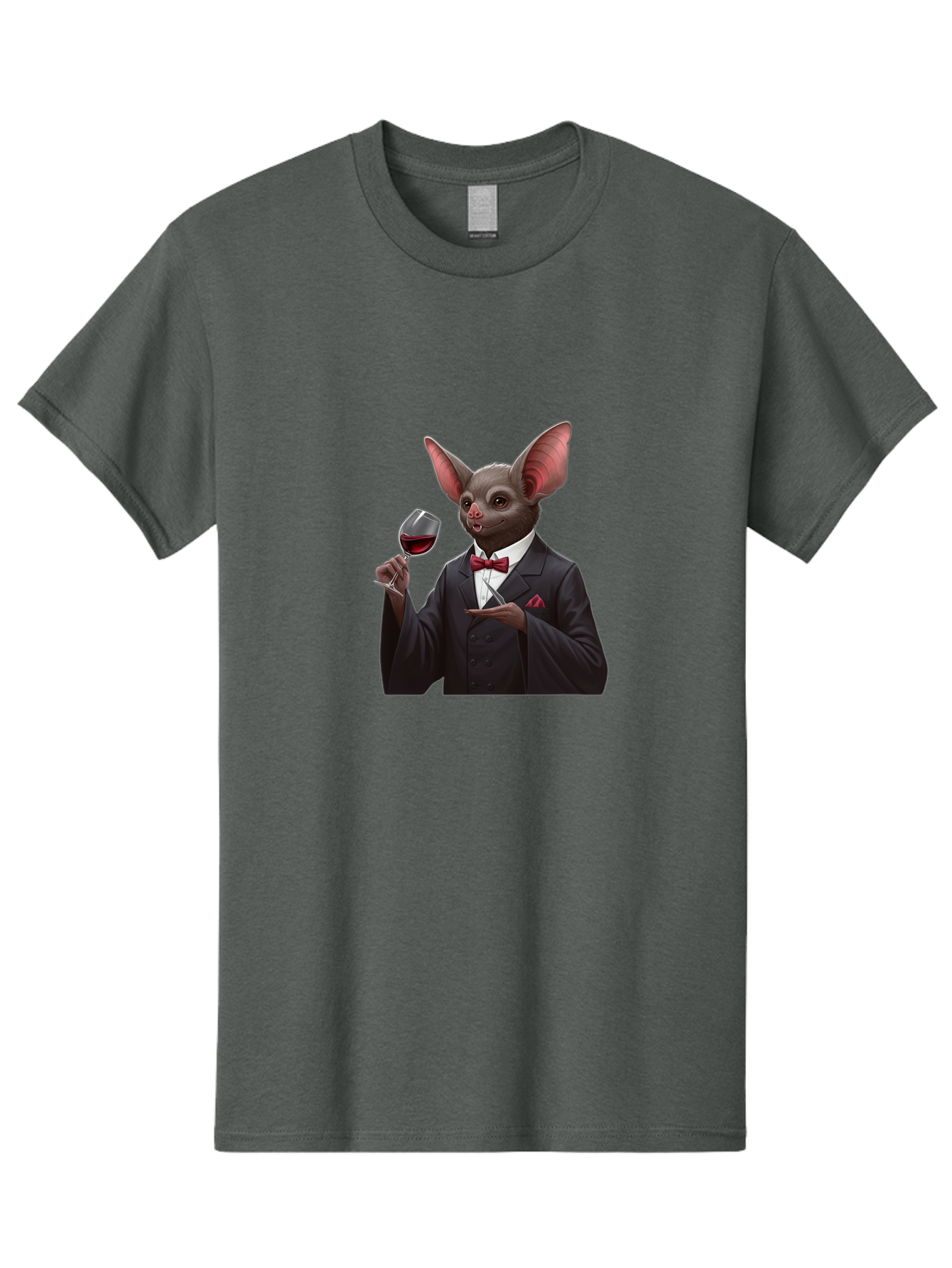 Bat-In-Suit Men'S Graphic Tee, 100% Cotton, Comfortable Casual Summer Wear, Machine Washable, Vintage Camera, Old Camera, Antique Camera, Black Camera, Classic Photography, Photography Equipment, Nostalgic Device, Film Camera, Camera Art Bak034