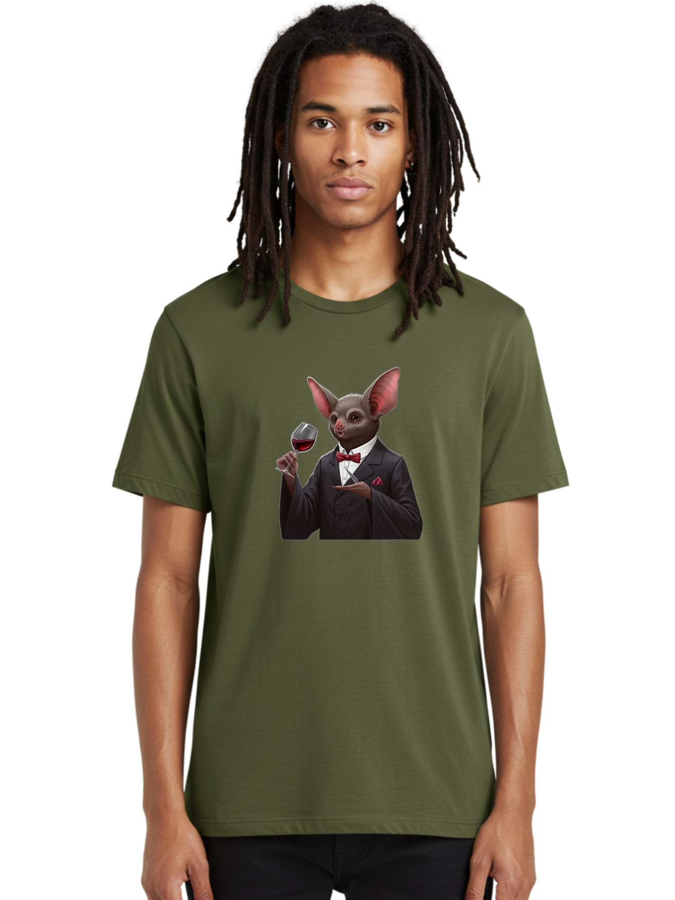Bat-In-Suit Men'S Graphic Tee, 100% Cotton, Comfortable Casual Summer Wear, Machine Washable, Vintage Camera, Old Camera, Antique Camera, Black Camera, Classic Photography, Photography Equipment, Nostalgic Device, Film Camera, Camera Art Bak034
