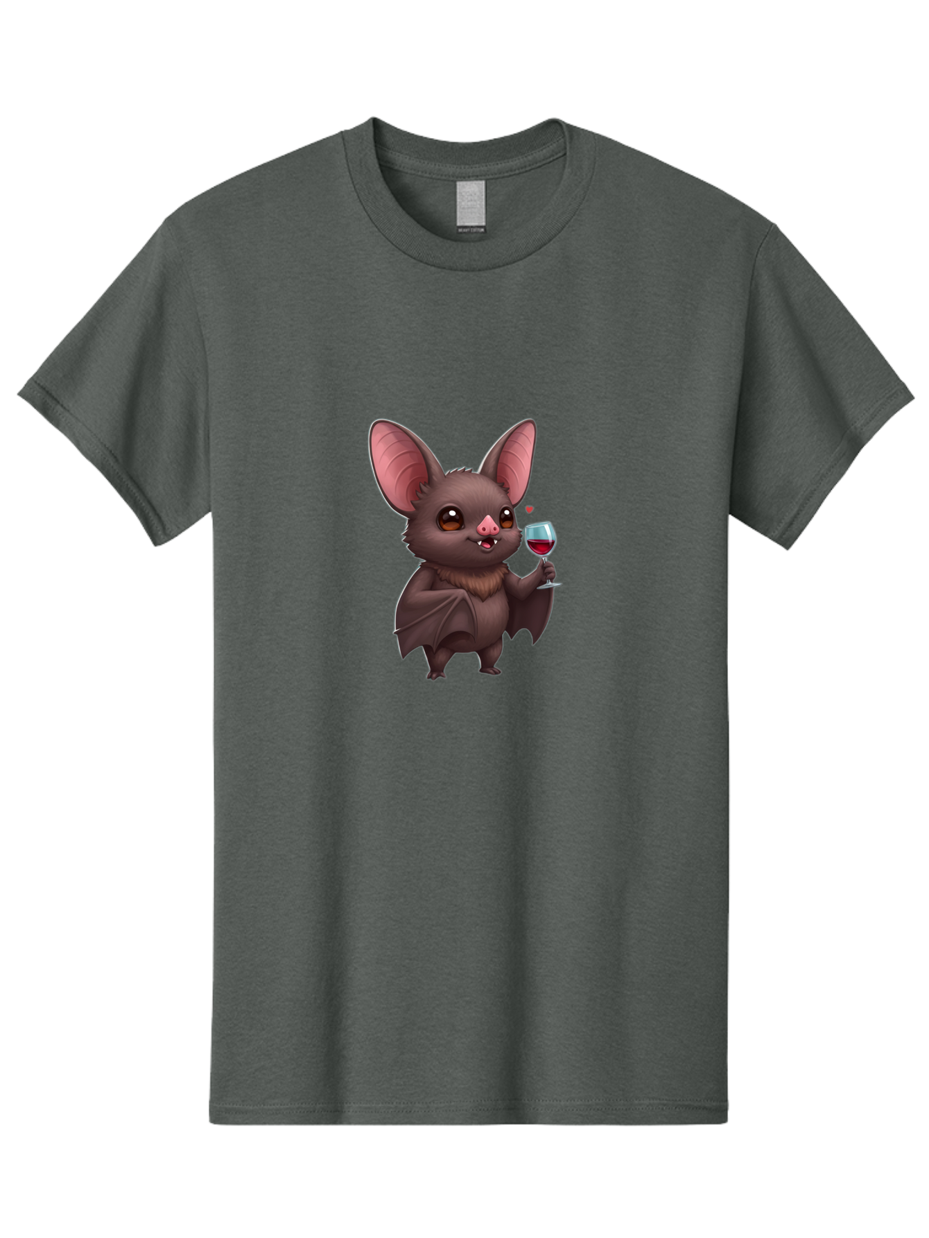 Bat-With-Wine-Glass Men'S Graphic Tee, 100% Cotton, Comfortable Casual Summer Wear, Machine Washable, Vintage Camera, Old Camera, Antique Camera, Black Camera, Classic Photography, Photography Equipment, Nostalgic Device, Film Camera, Bak035