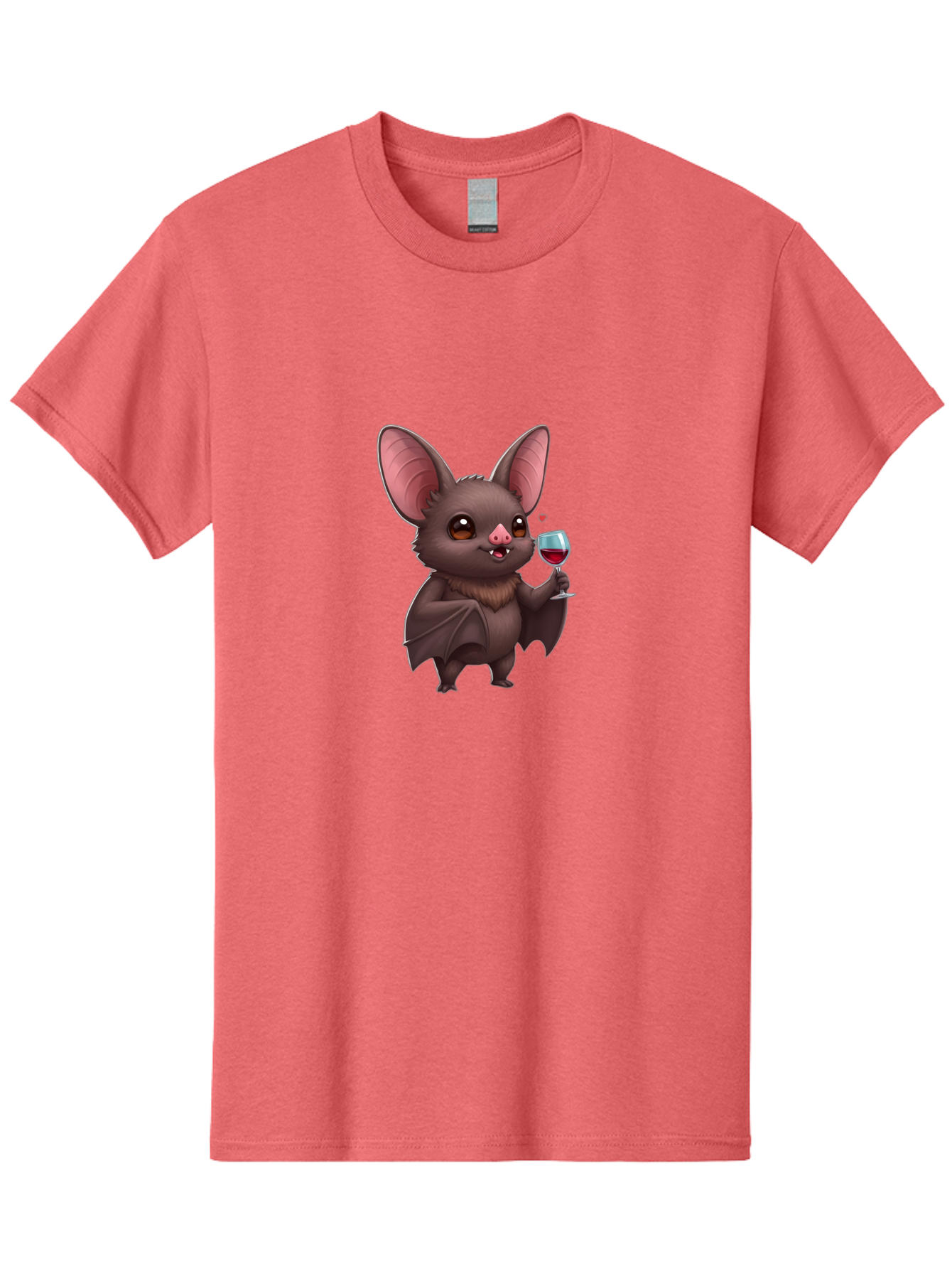 Bat-With-Wine-Glass Men'S Graphic Tee, 100% Cotton, Comfortable Casual Summer Wear, Machine Washable, Vintage Camera, Old Camera, Antique Camera, Black Camera, Classic Photography, Photography Equipment, Nostalgic Device, Film Camera, Bak035