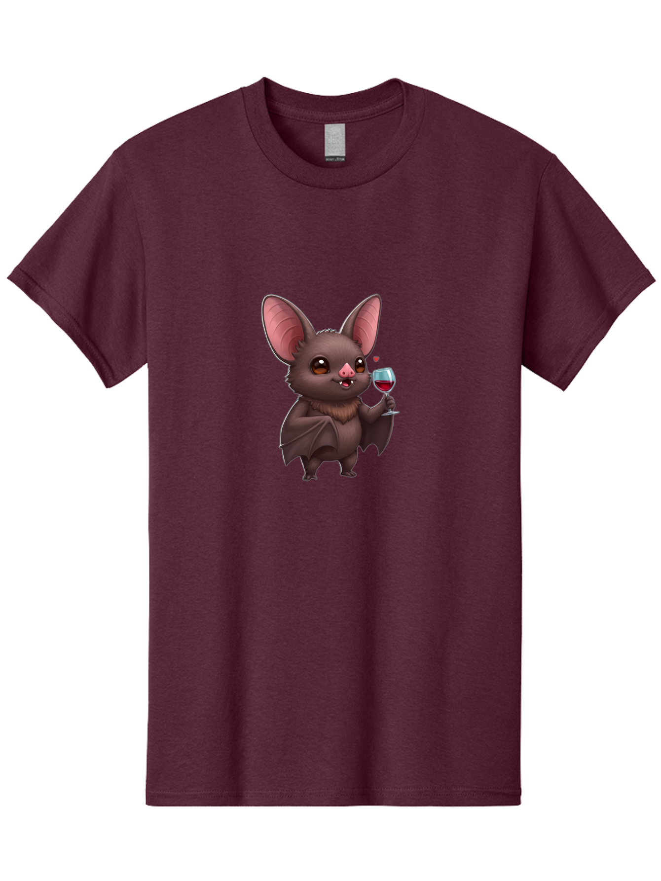 Bat-With-Wine-Glass Men'S Graphic Tee, 100% Cotton, Comfortable Casual Summer Wear, Machine Washable, Vintage Camera, Old Camera, Antique Camera, Black Camera, Classic Photography, Photography Equipment, Nostalgic Device, Film Camera, Bak035