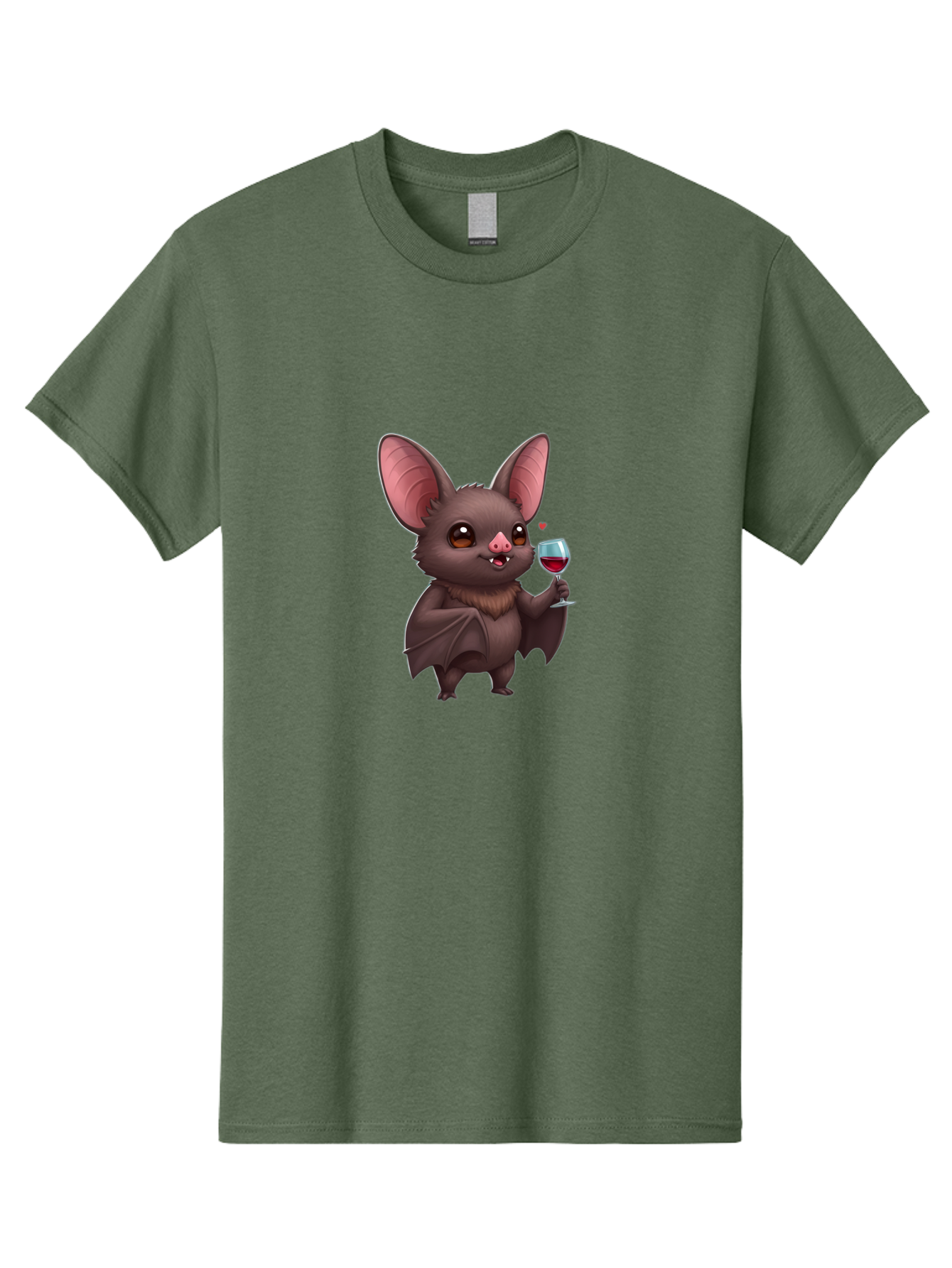 Bat-With-Wine-Glass Men'S Graphic Tee, 100% Cotton, Comfortable Casual Summer Wear, Machine Washable, Vintage Camera, Old Camera, Antique Camera, Black Camera, Classic Photography, Photography Equipment, Nostalgic Device, Film Camera, Bak035